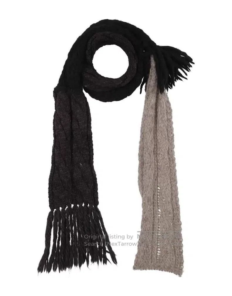 Yohji Yamamoto Yohji Yamamoto Color-block scarf Size ONE SIZE - 1 Thumbnail