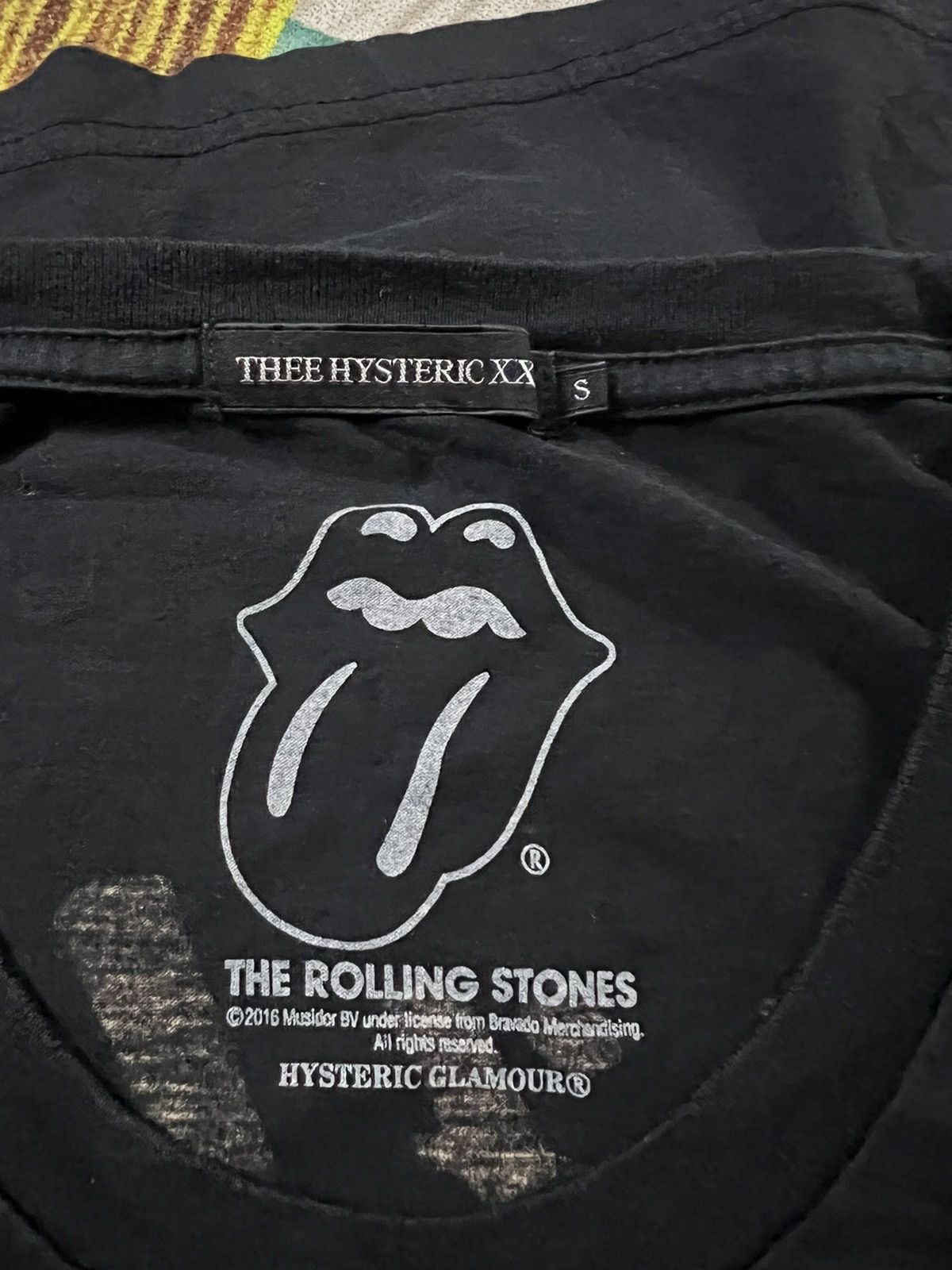 Band Tees × Hysteric Glamour × The Rolling Stones HYSTERIC GLAMOUR X THE ROLLING STONES TEE Size US S / EU 44-46 / 1 - 8 Thumbnail