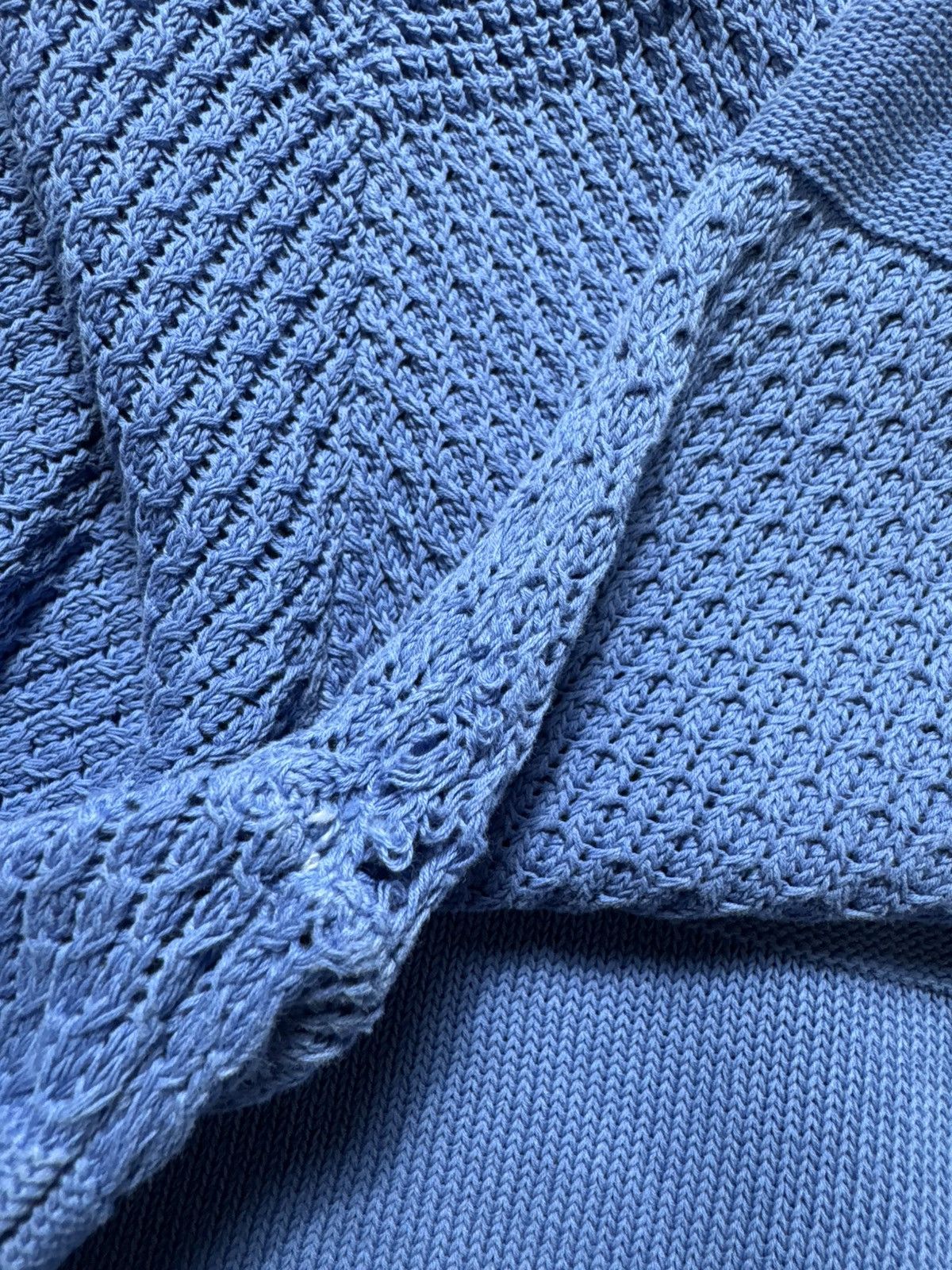 AMI Ami Luxury Striped Sweater Blue Size US L / EU 52-54 / 3 - 8 Thumbnail