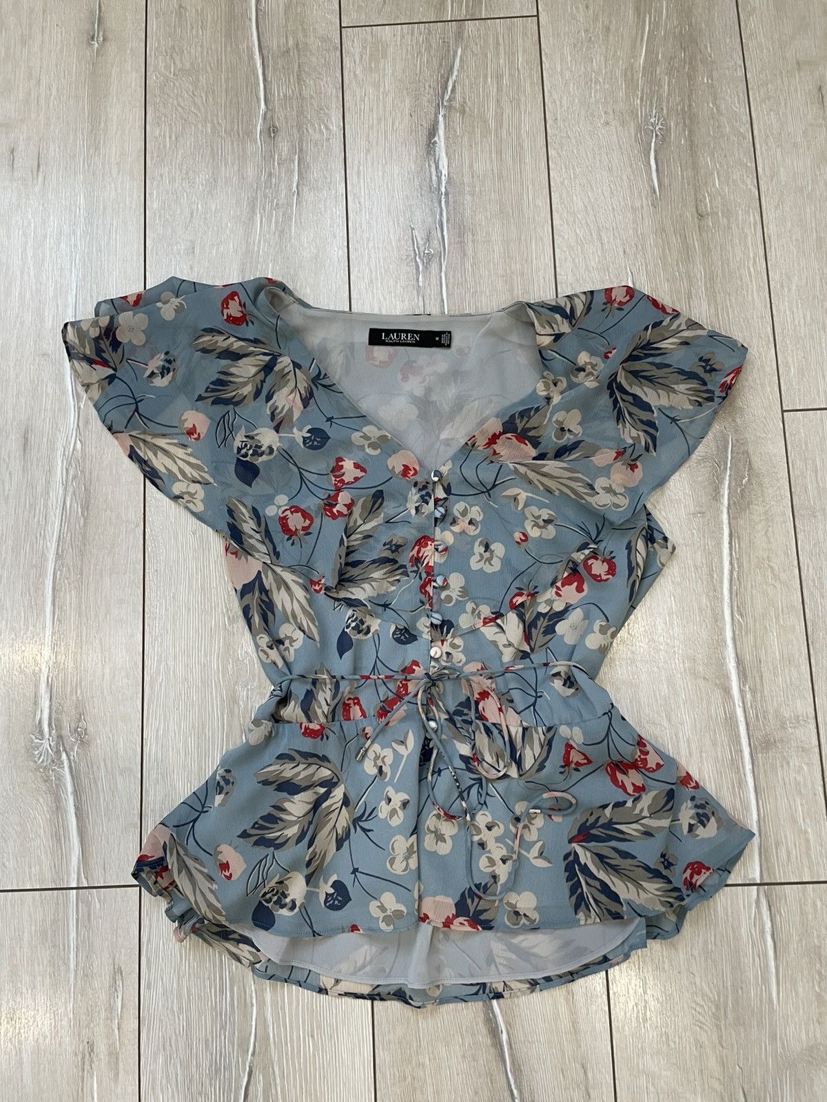 Lauren Ralph Lauren Lauren Ralph Lauren Blouse Flower Black tags Size M / US 6-8 / IT 42-44 - 4 Thumbnail