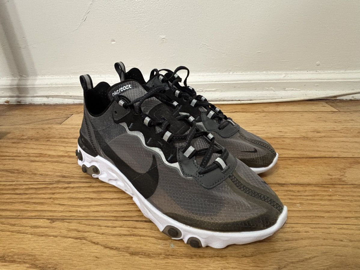 Nike Nike React black/white size 7.5 Size US 7.5 / EU 40-41 - 5 Thumbnail