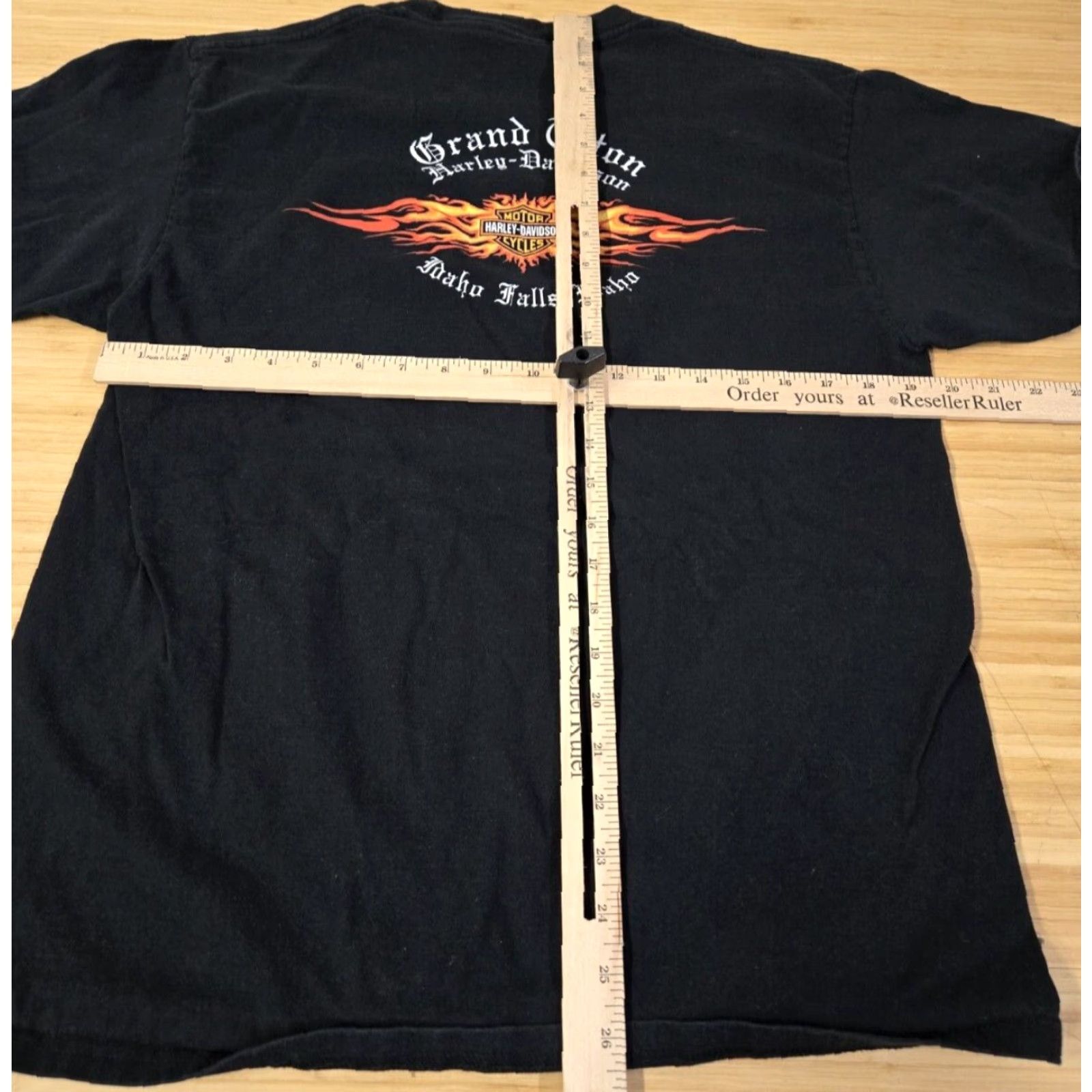 Harley Davidson Harley-Davidson Men’s T-Shirt Black Short Sleeve Crew Neck Grizzly Bear Logo 2000s L Large Hanes Beefy-T Black Mens Size US L / EU 52-54 / 3 - 6 Thumbnail