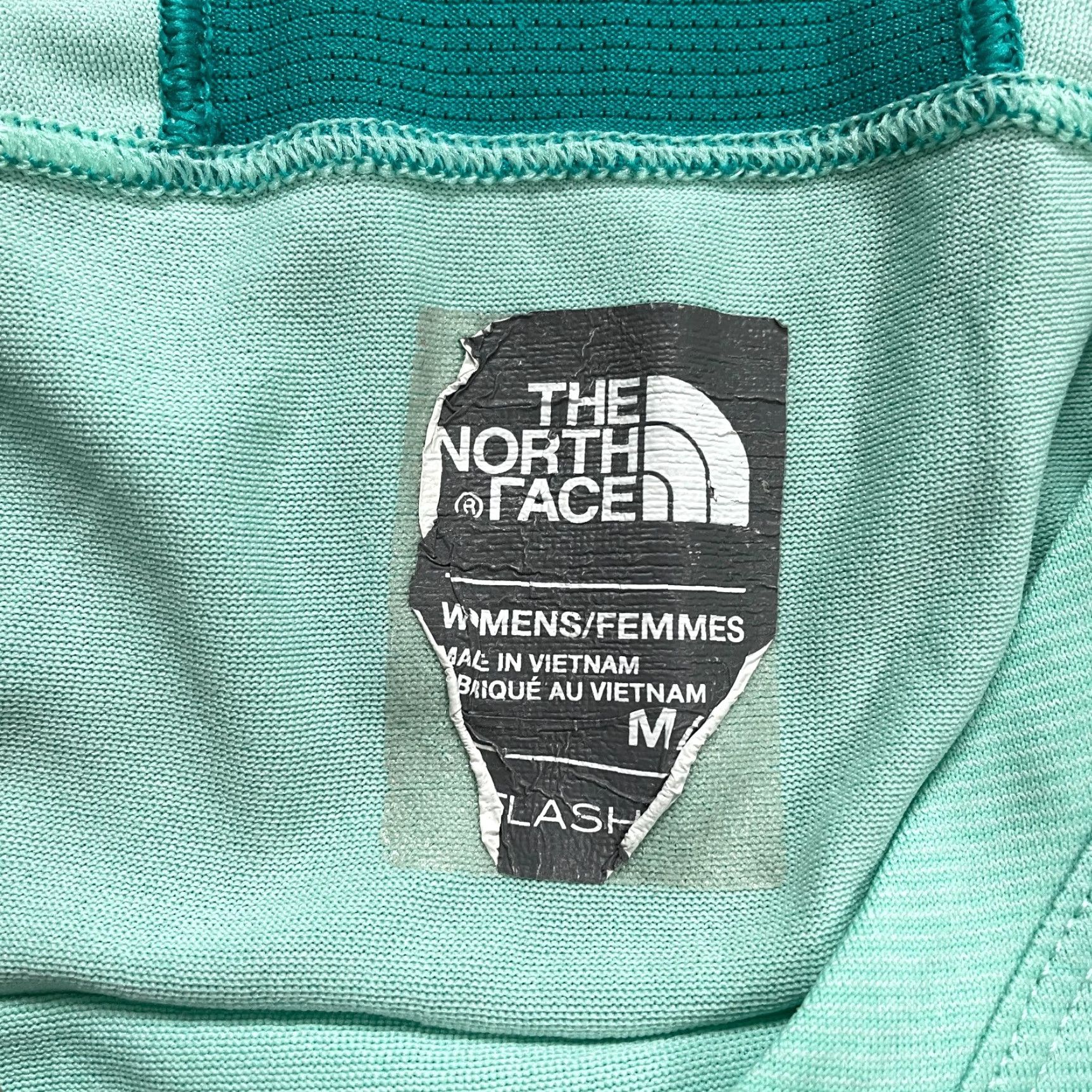 The North Face The North Face Flash Dry Active Top Short Sleeve V-Neck Medium Green Womens Size M / US 6-8 / IT 42-44 - 7 Thumbnail