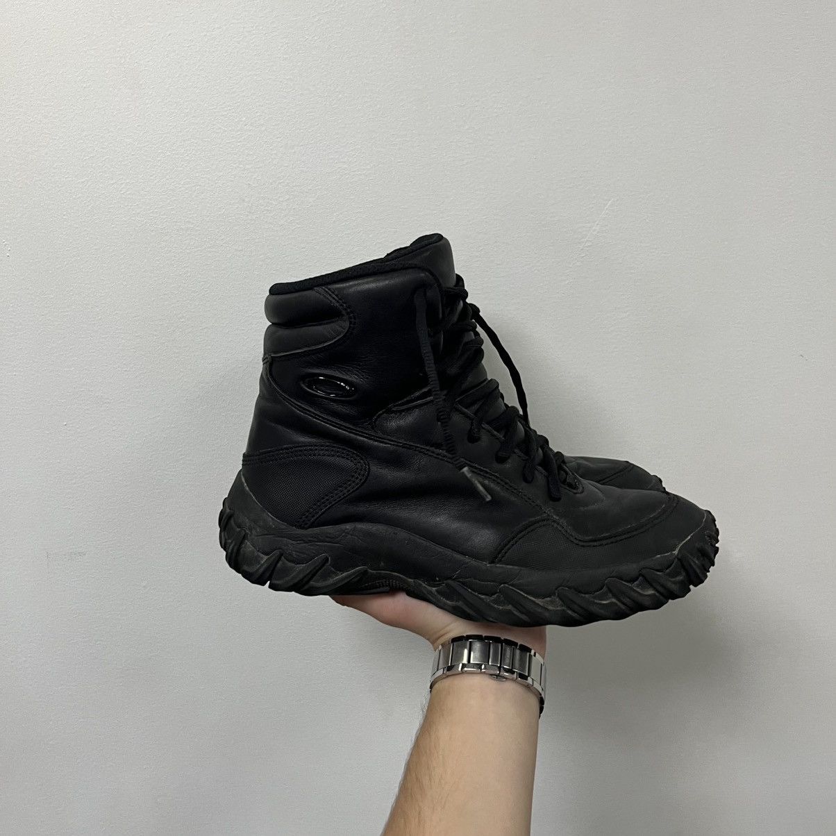 Oakley VIntage Mens Oakley Black Hiking Boots Size US 9 / EU 42 - 2 Thumbnail