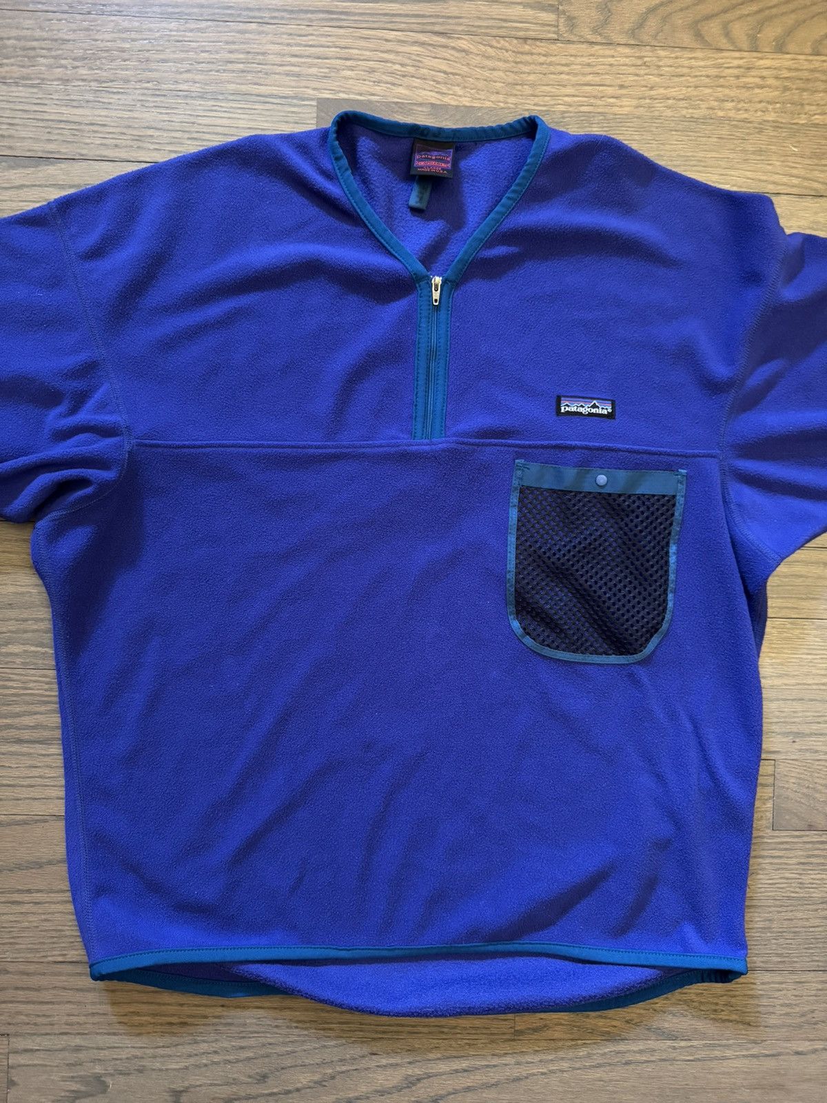 Patagonia Vintage Patagonia Short Sleeve Fleece Size US XL / EU 56 / 4 - 9 Thumbnail