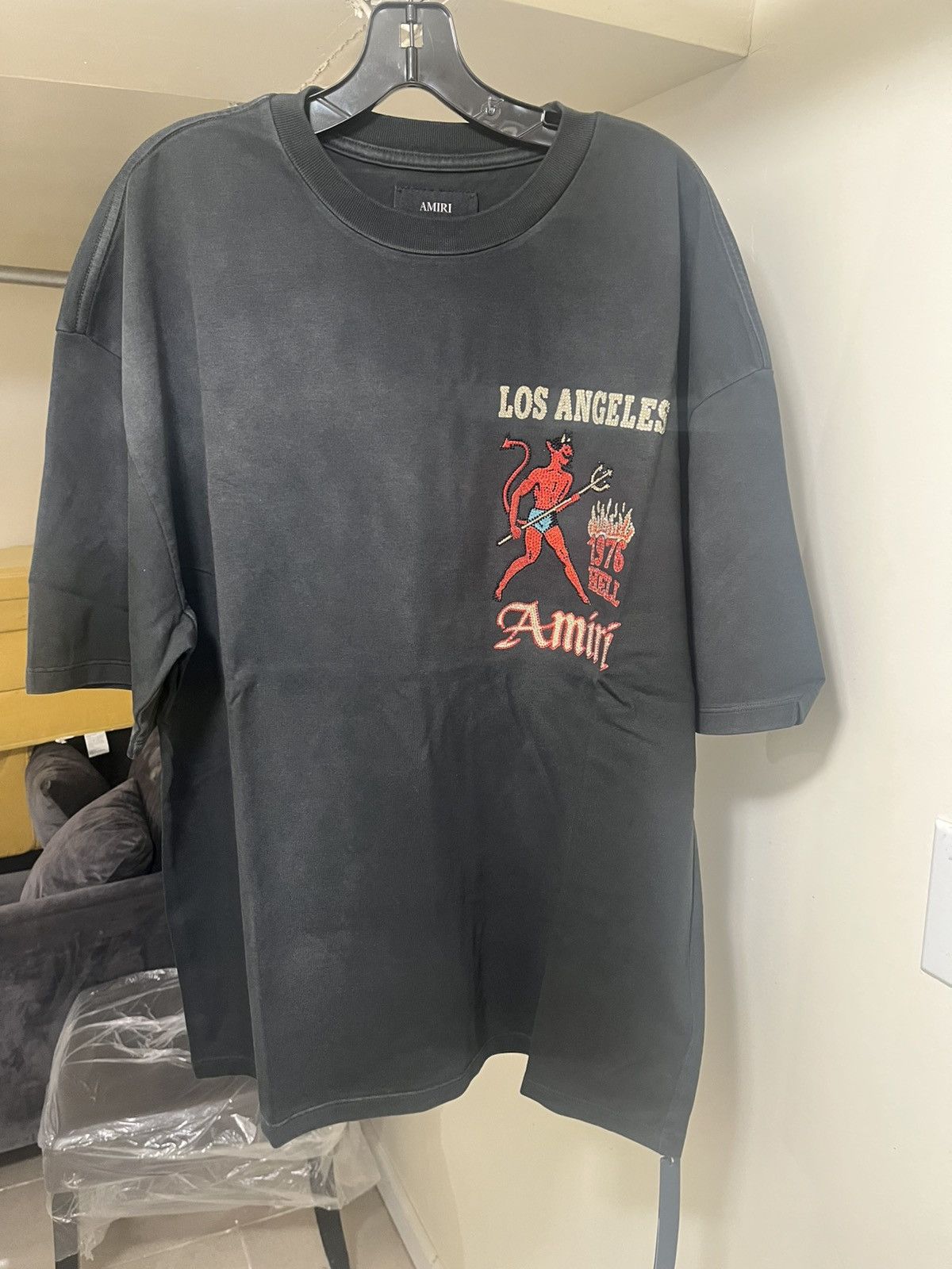Amiri Amiri Crystal Sinners Tee Sz Large Size US L / EU 52-54 / 3 - 1 Thumbnail