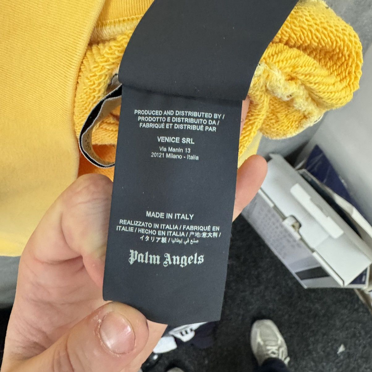 Palm Angels Palm Angels Sweatshirt yellow Size US S / EU 44-46 / 1 - 10 Thumbnail