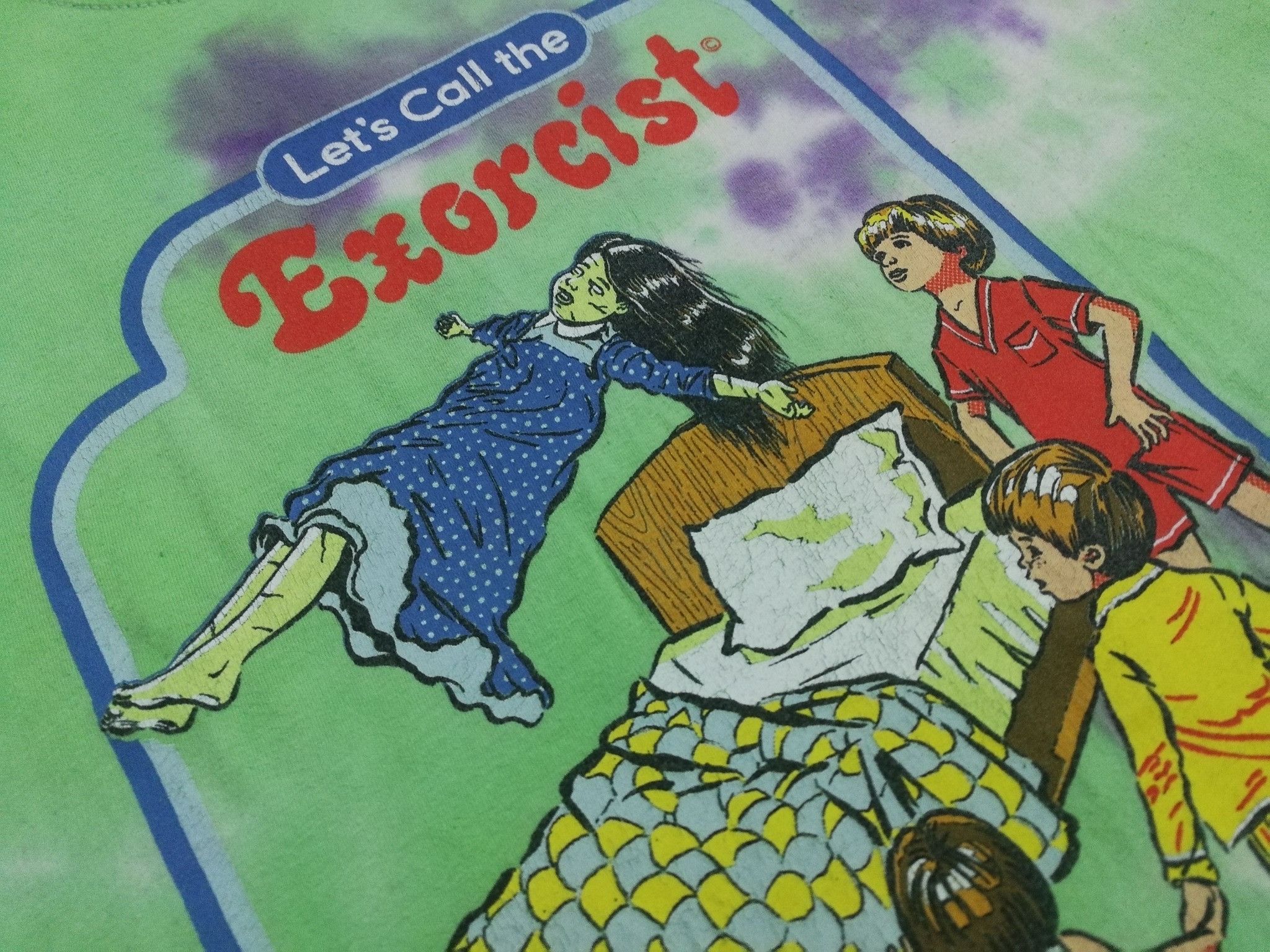 Vintage Exorcist X black matter tie die L 1894 Size US L / EU 52-54 / 3 - 4 Thumbnail