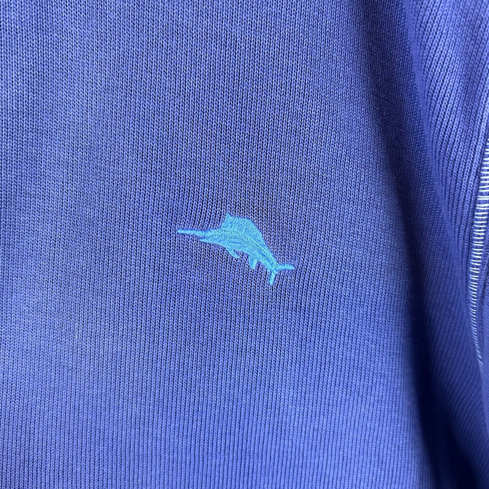 Tommy Bahama Tommy Bahama Pullover Sweatshirt 3XL Blue Men’s Knit Quarter Zip Relaxed Oceanic Vacation Nautical Beach Classic Outdoor Preppy Tropical Size US XXL / EU 58 / 5 - 6 Thumbnail