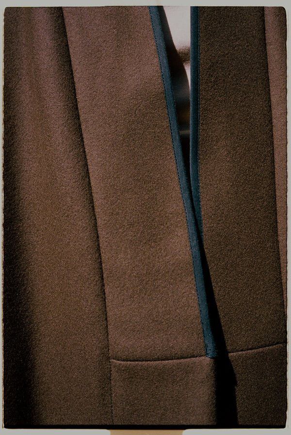Lemaire Lemaire Wool Melton Kimono Coat Dark Brown Size US L / EU 52-54 / 3 - 17 Thumbnail