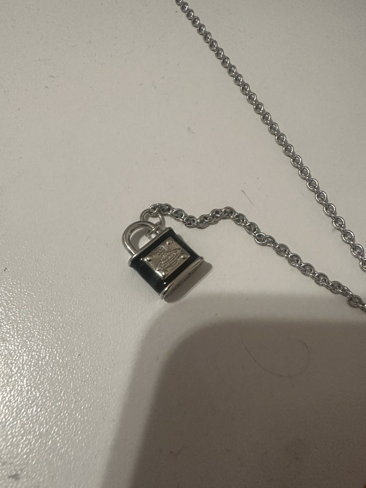 Vivienne Westwood Vivienne Westwood Lock Necklace Size ONE SIZE - 5 Thumbnail
