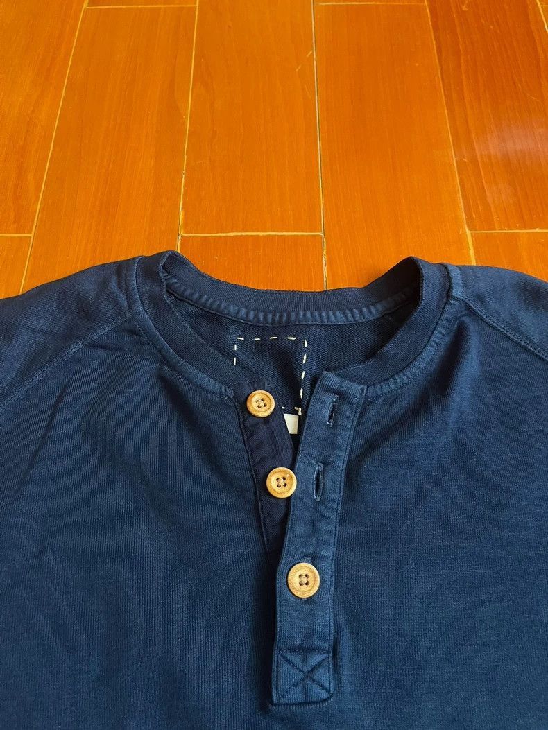 Visvim Visvim Visvim Raglan Long Sleeve Henley T-Shirt-2506 Size US M / EU 48-50 / 2 - 3 Thumbnail