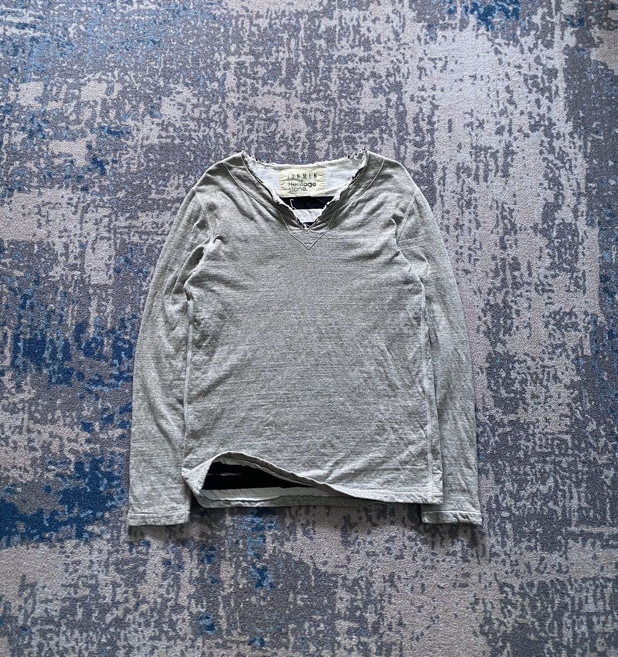 If Six Was Nine × Japanese Brand × Le Grande Bleu (L.G.B.) Y2K Japanes Jun Men x Heritage Stone Double Layer Ifsix styl Size US M / EU 48-50 / 2 - 1 Thumbnail