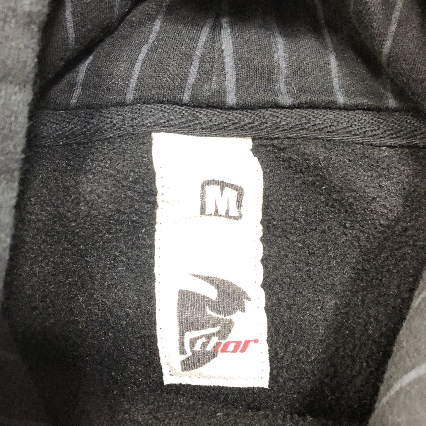 Vintage VINTAGE Thor Motorcross Hoodie Mens M Black Striped Y2K Racer Pullover, Long Sleeve Sweatshirt Size US M / EU 48-50 / 2 - 7 Thumbnail