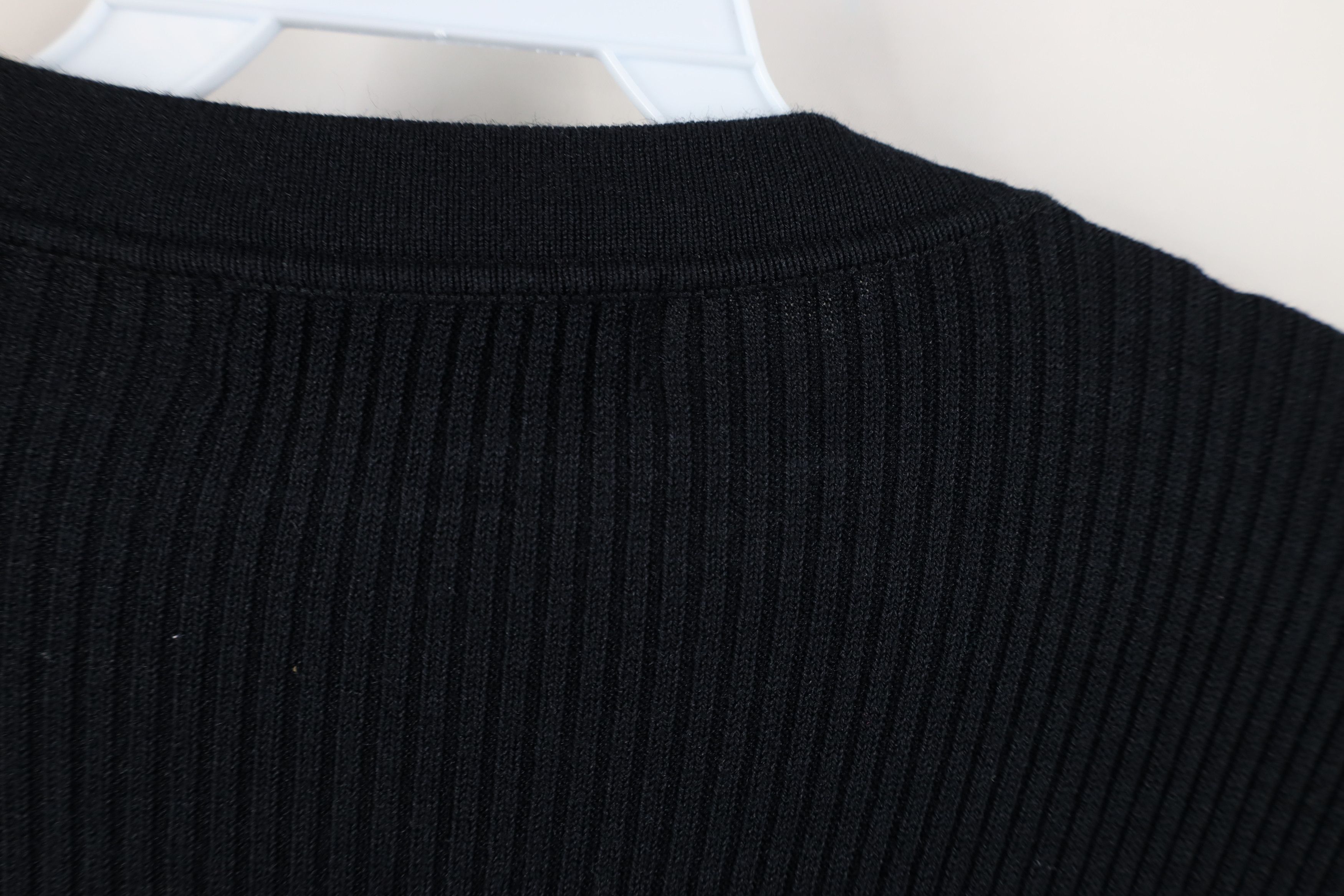 Vintage Vintage 90s Streetwear Silk Blend Ribbed Knit Sweater Size US XL / EU 56 / 4 - 10 Thumbnail