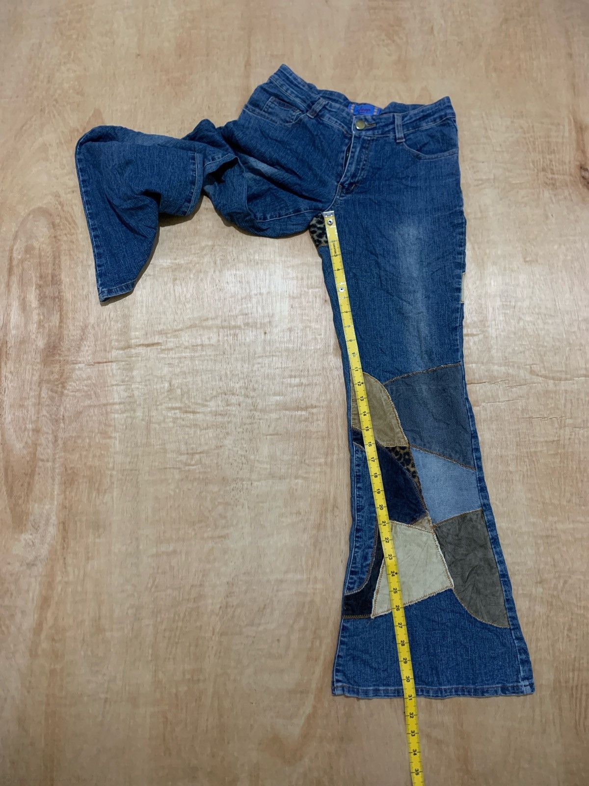 Hysteric Glamour × If Six Was Nine × Japanese Brand Vintage Flare deep lo deep Bootcut Denim Jeans Size US 29 - 10 Thumbnail