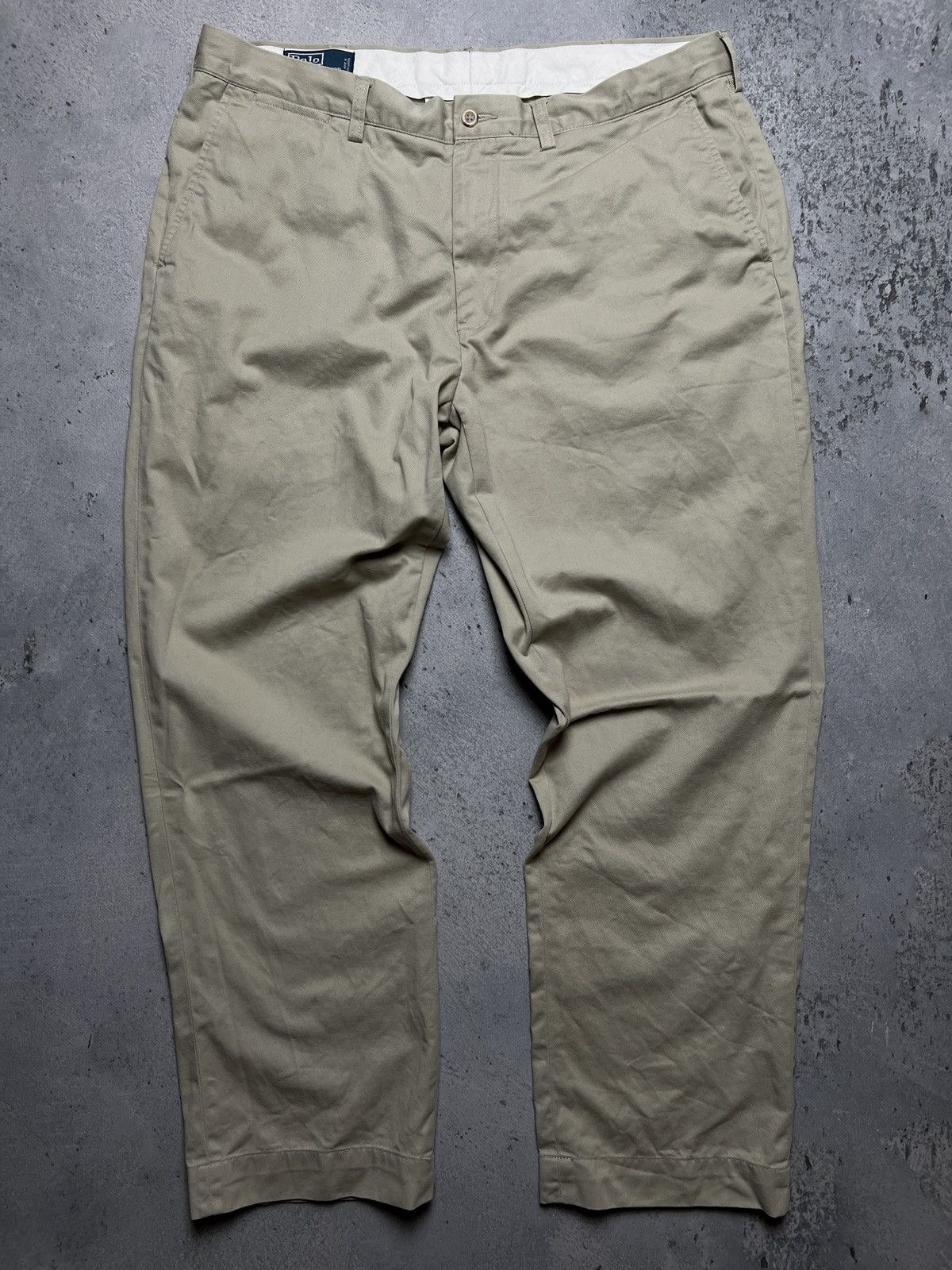 Polo Ralph Lauren Polo Ralph Lauren Men's Beige Chino Pants Slim Fit 38x32 Size US 38 / EU 54 - 4 Thumbnail