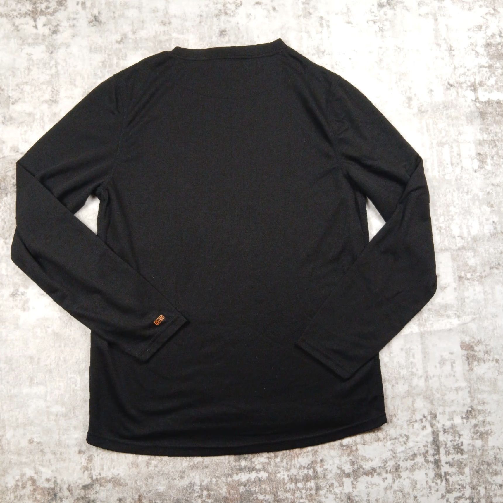 Vintage Omni-Wool Shirt Men’s 2XL XXL Black Wool Blend Base Layer Crew Neck Long Sleeve Size US XXL / EU 58 / 5 - 2 Thumbnail