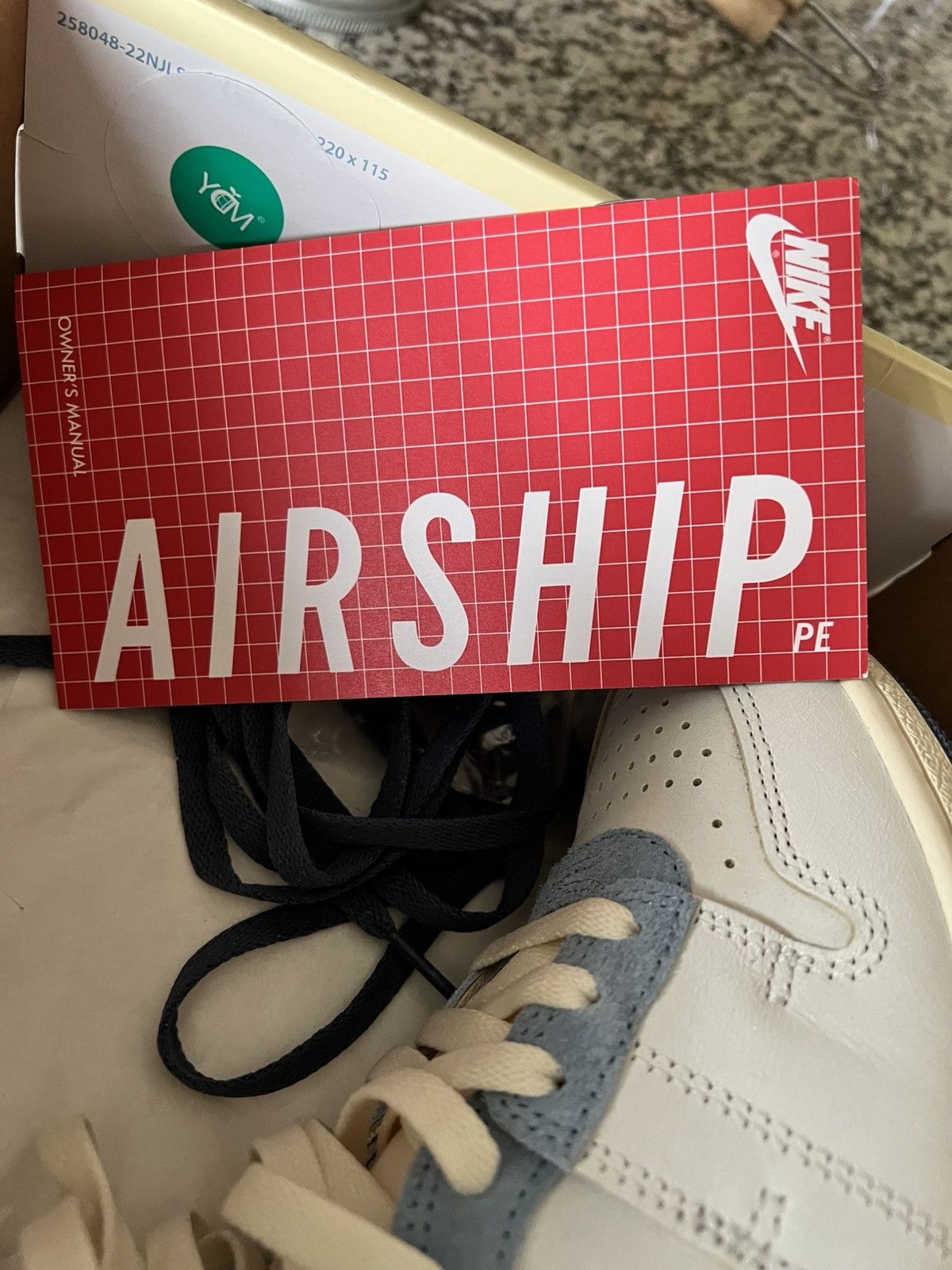 Jordan Brand Nike Jordan Air Ship PE SP Every Game Blue Size 8 Size US 8 / EU 41 - 9 Thumbnail