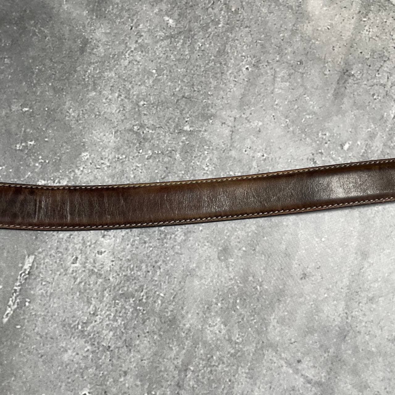 Barneys New York × Designer Harris Dal for Barneys New York Belt Brown/ Black Size 34 Size 34 - 6 Thumbnail