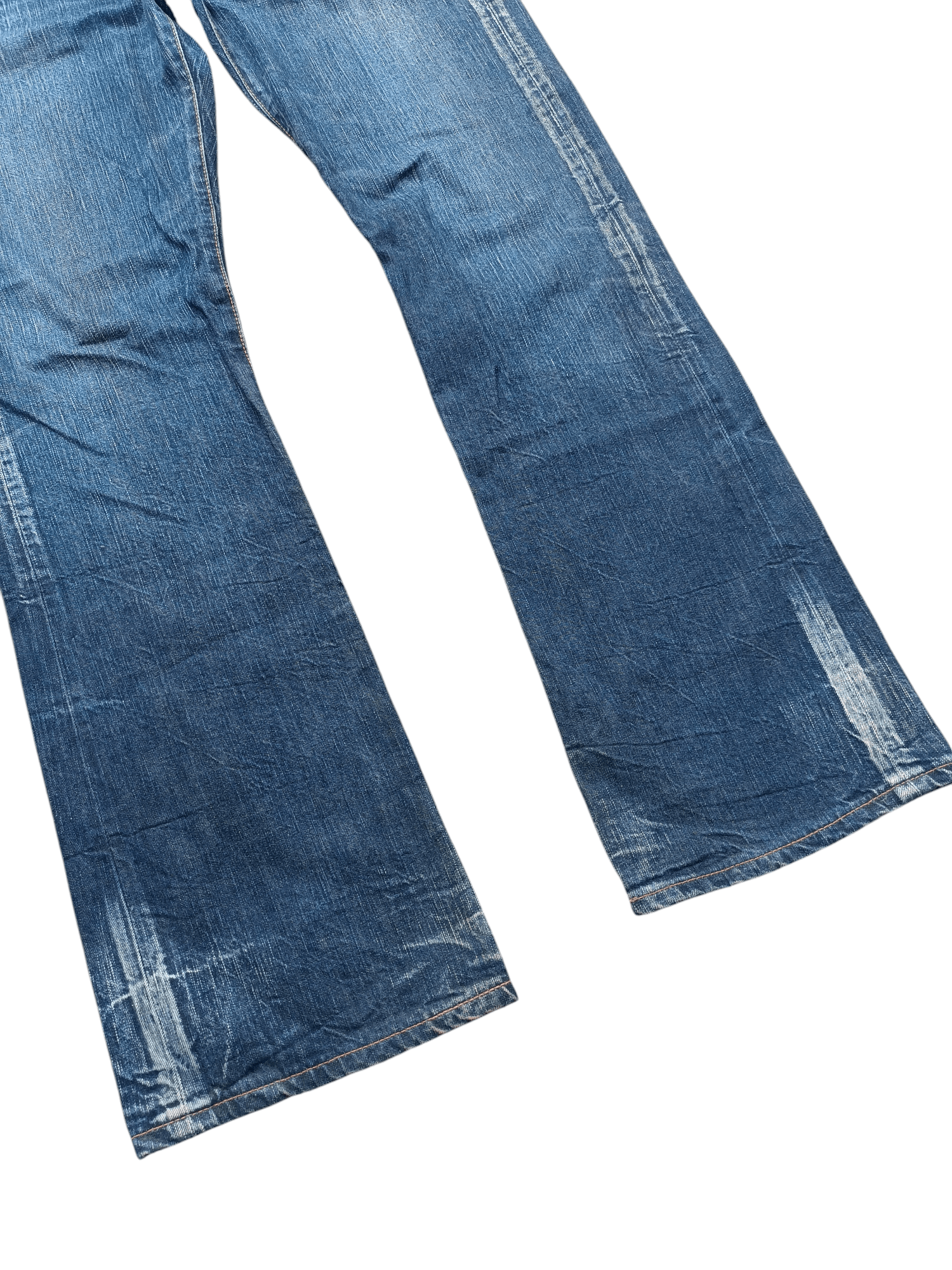Edwin × Japanese Brand Flare💥Vintage 511 RV Edwin Japan Denim Size US 34 / EU 50 - 6 Thumbnail