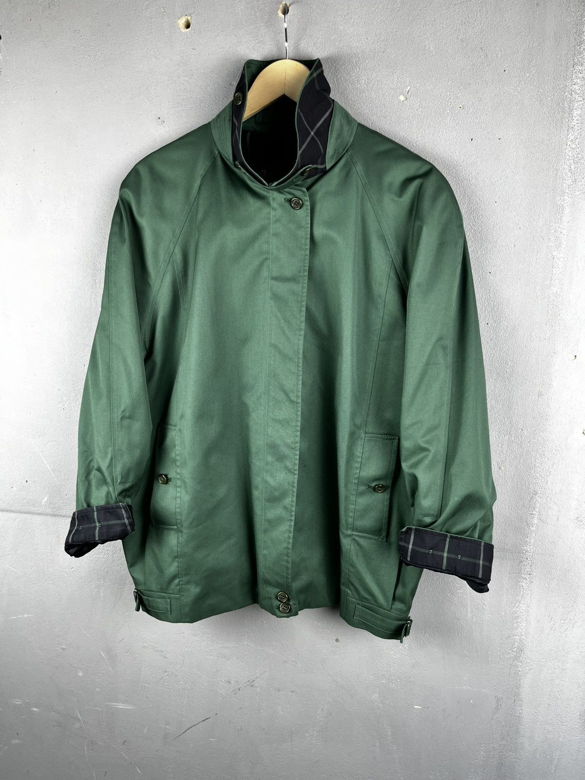 Burberry Burberrys jacket gren vintage size m Size US M / EU 48-50 / 2 - 2 Thumbnail