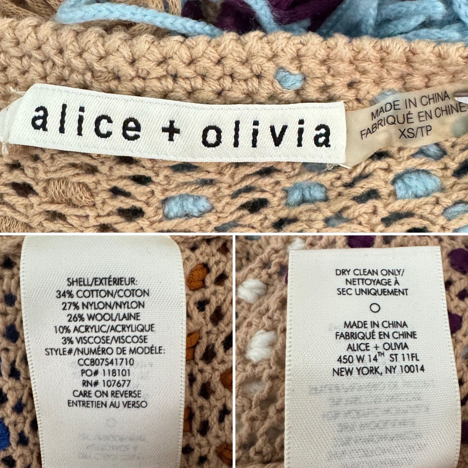 Alice + Olivia Alice + Olivia Fawn Multicolor Fringe Jacket rainbow size XS Size XS / US 0-2 / IT 36-38 - 8 Thumbnail