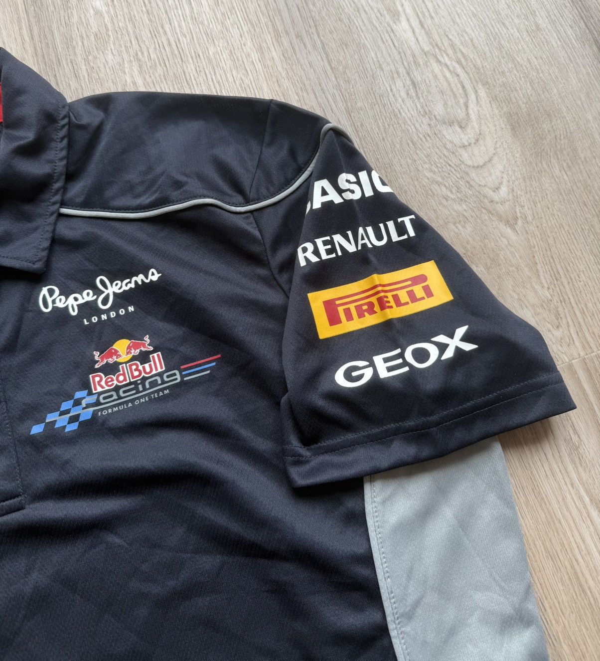 Red Bull Pepe Jeans Red Bull Navy Blue Racing Polo T-Shirt Formula 1 Size US XL / EU 56 / 4 - 5 Thumbnail