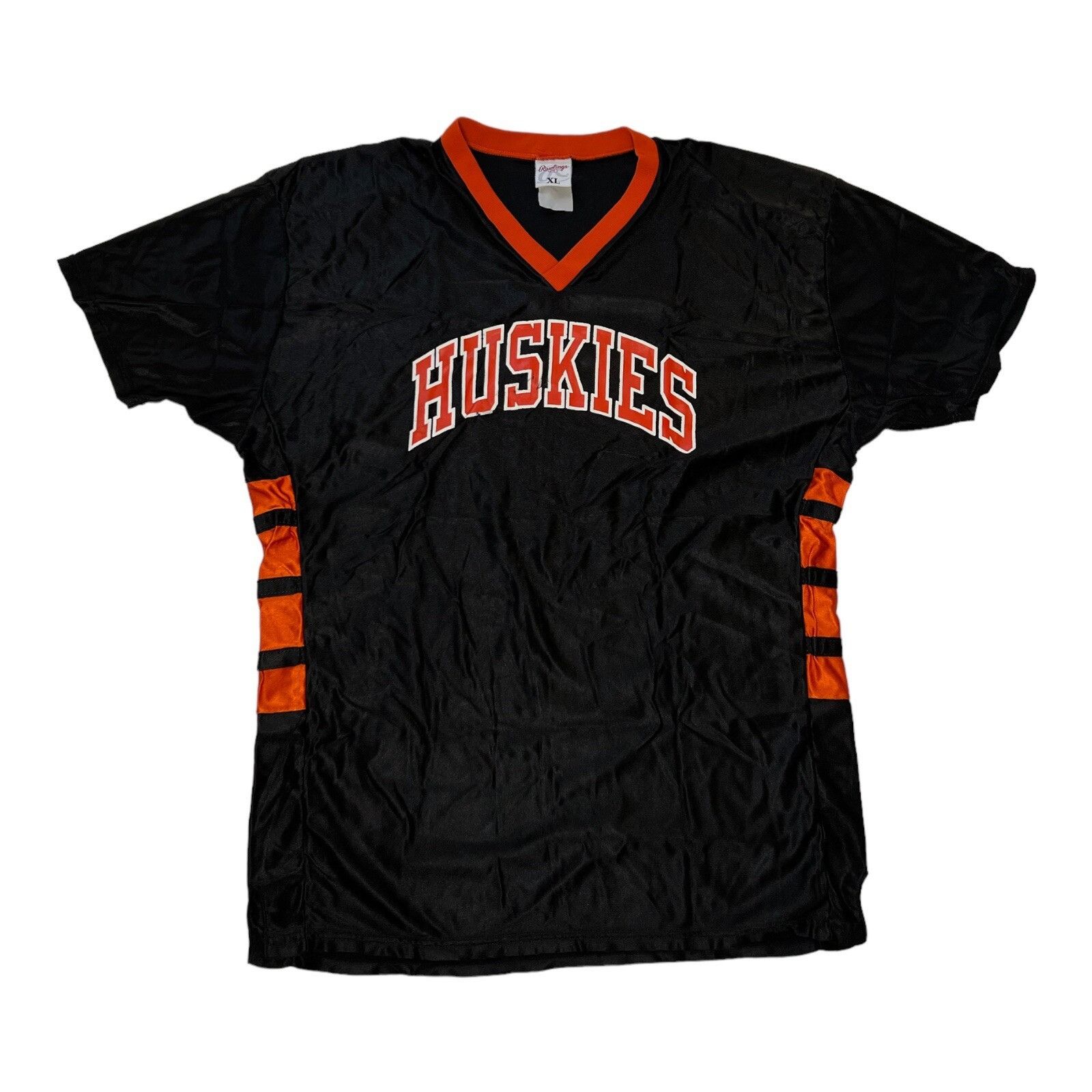 Other Vintage Huskies Football Jersey Size XL Black Orange Spell O Size US XL / EU 56 / 4 - 1 Thumbnail