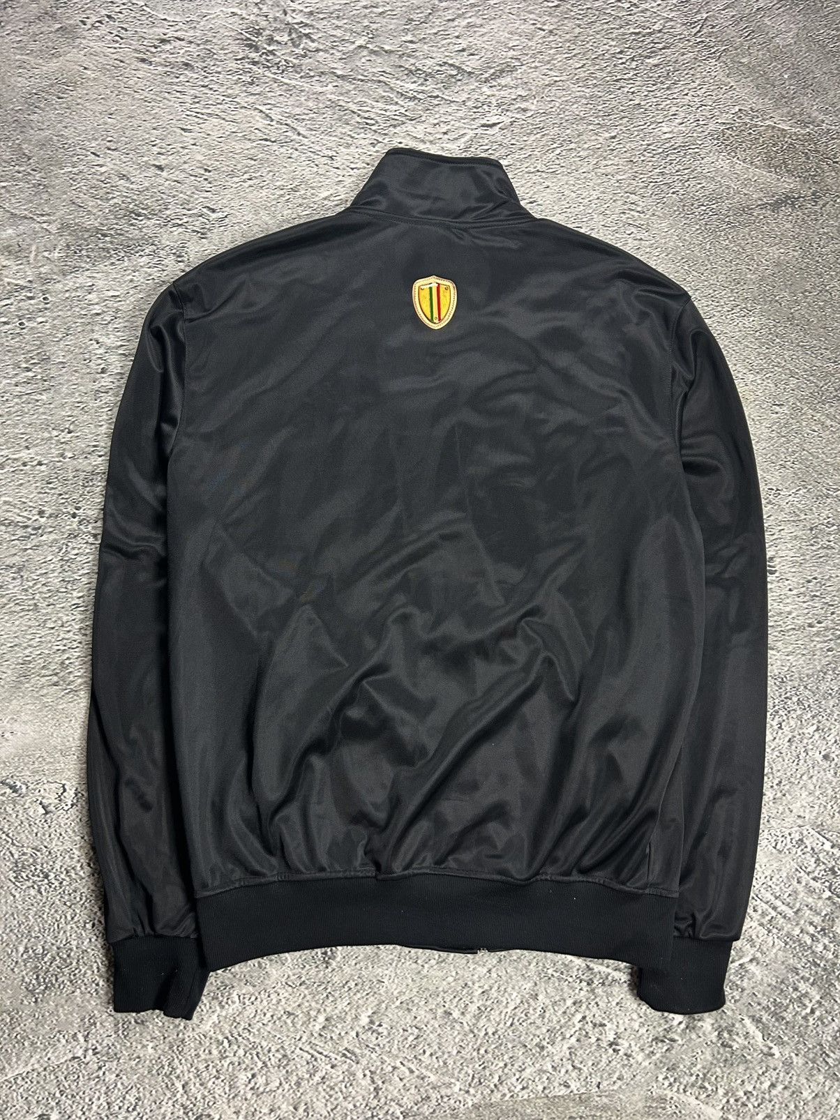 Other Italia zip sweatshirt vintage Y2K big logo black gold Italy Size US L / EU 52-54 / 3 - 8 Thumbnail