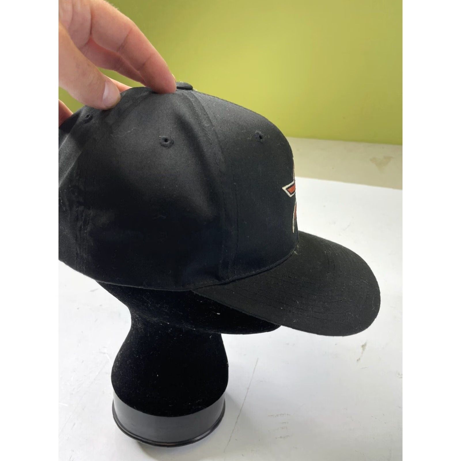 MLB VINTAGE Outdoor Cap Company Hat Snapback Black Adjustable Men Houston Astros MLB Logo Cap Size ONE SIZE - 4 Thumbnail