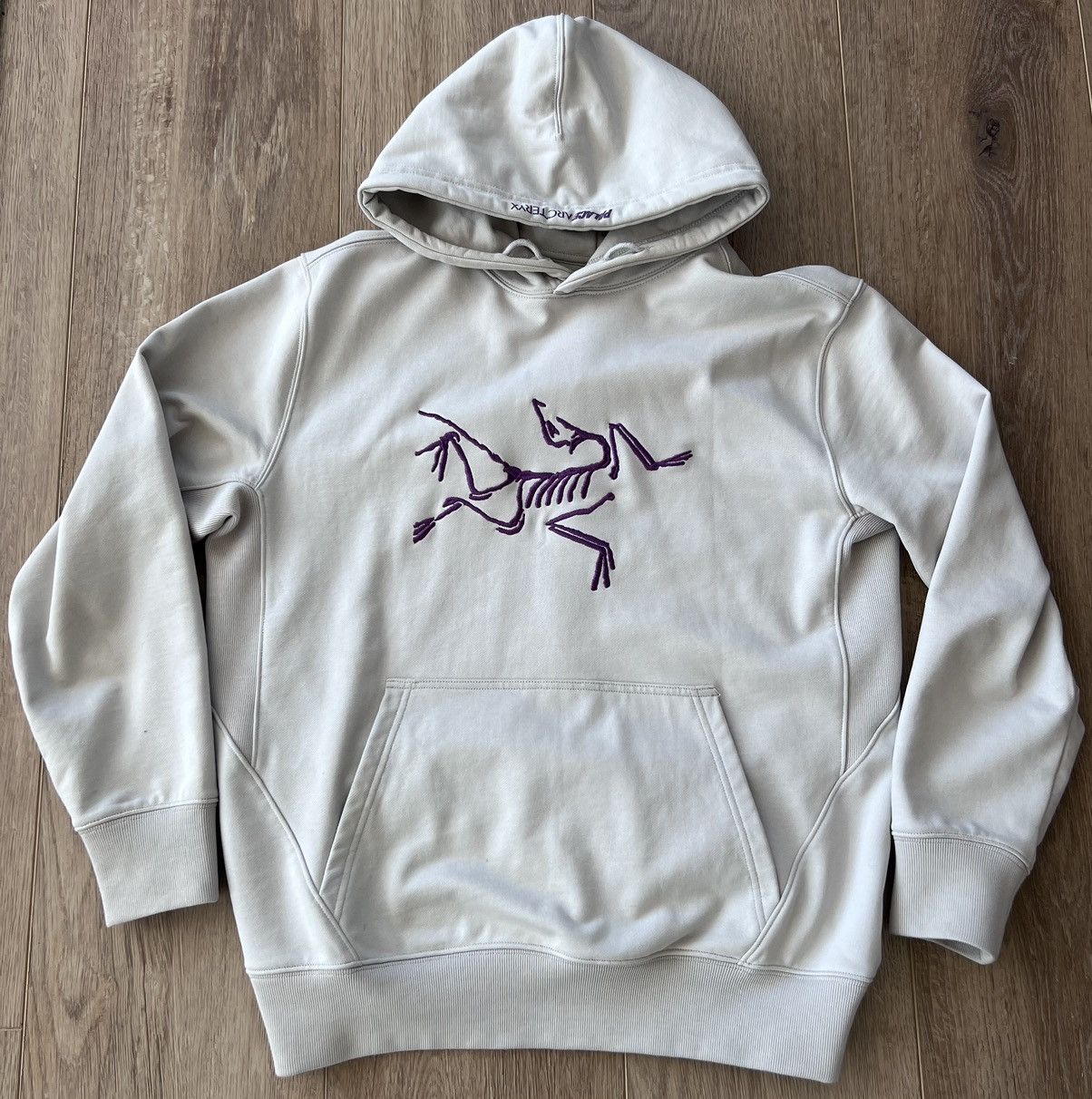 Arc'Teryx Arcteryx x Palace Grey Hoodie Size M | Grailed