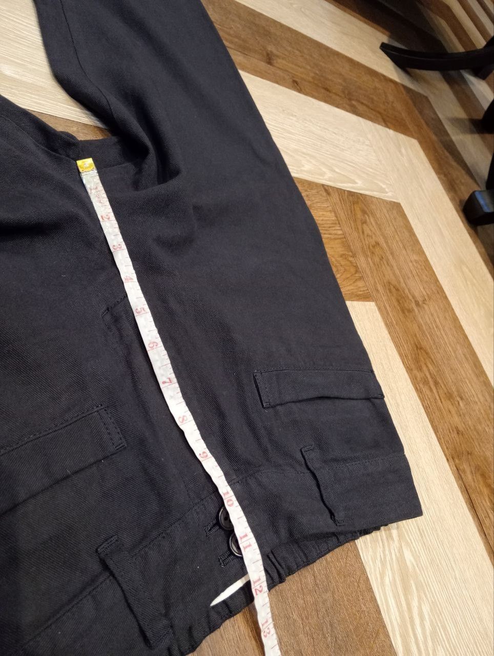Issey Miyake VINTAGE ISSEY MIYAKE PLANTATION BLACK COTTON PANTS Size 28" / US 6 / IT 42 - 11 Thumbnail