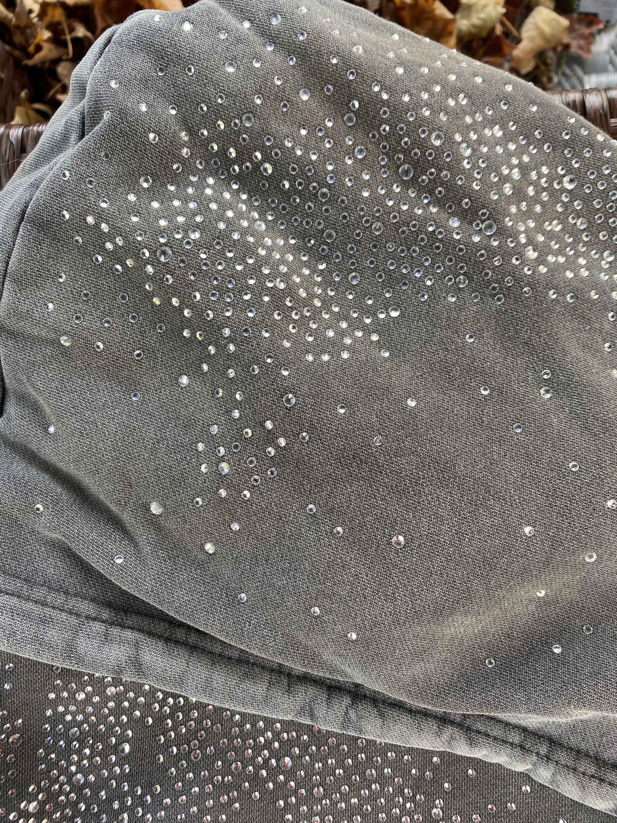 Other Unbranded Crystal Grassy Grey Zip Large Size US L / EU 52-54 / 3 - 5 Thumbnail