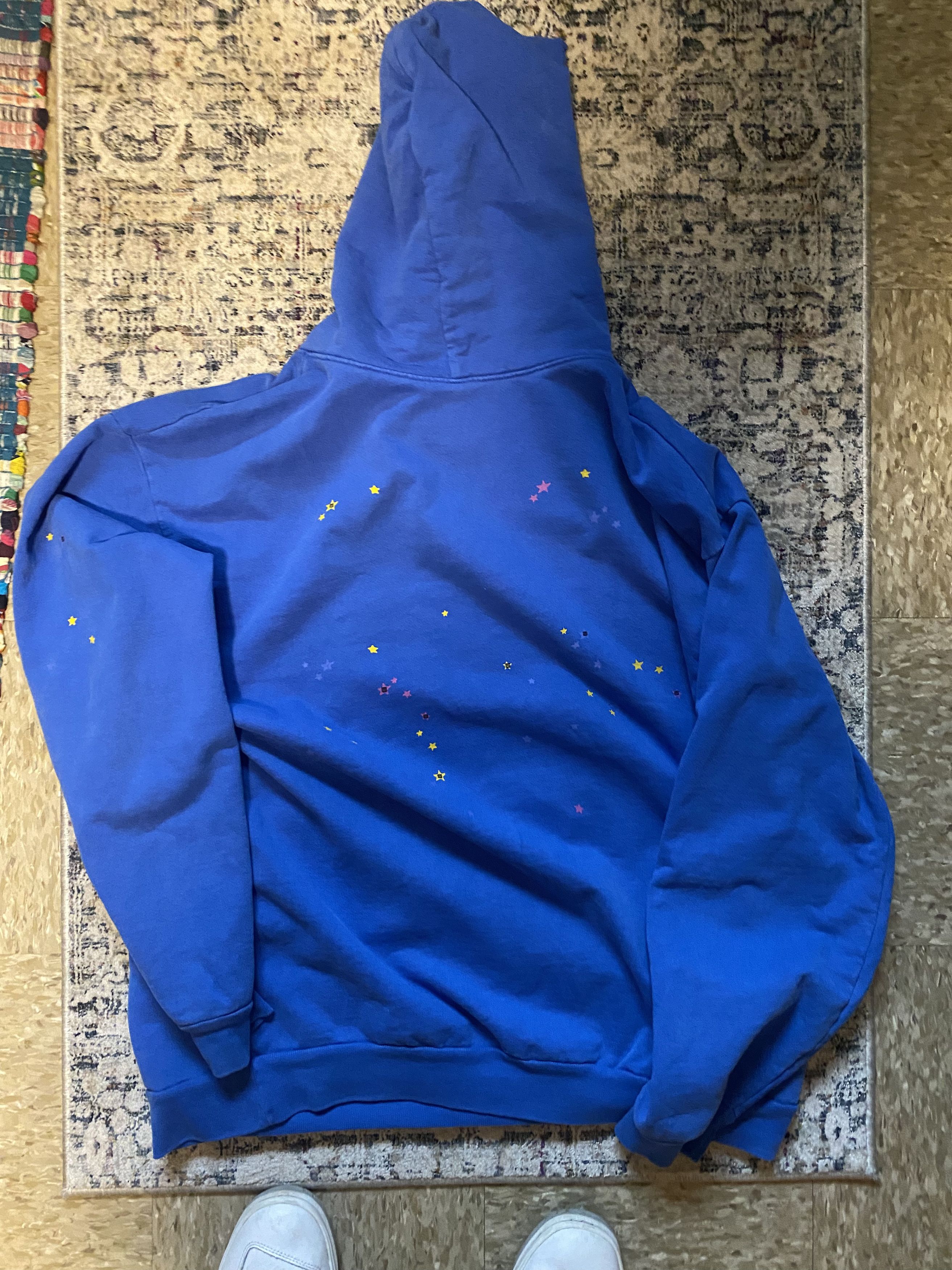 Sp5der Spider Royal Blue Hoodie Size US XL / EU 56 / 4 - 3 Thumbnail