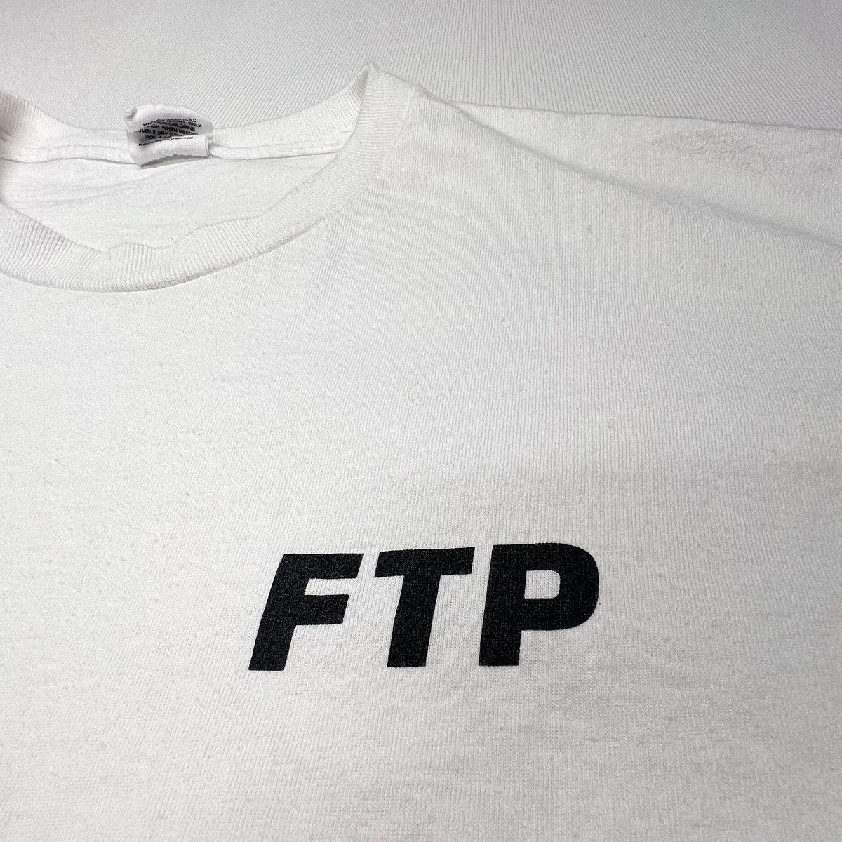 Fuck The Population FTP 10 Years Tee Shirt White Logo Anniversary Size US L / EU 52-54 / 3 - 5 Thumbnail