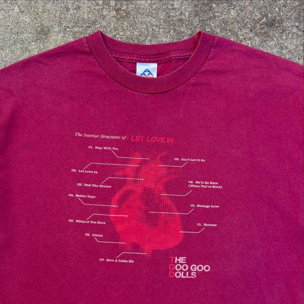 Vintage Vintage Y2K 2006 Goo Goo Dolls Let Love In Music Band Tee Size US XL / EU 56 / 4 - 1 Thumbnail