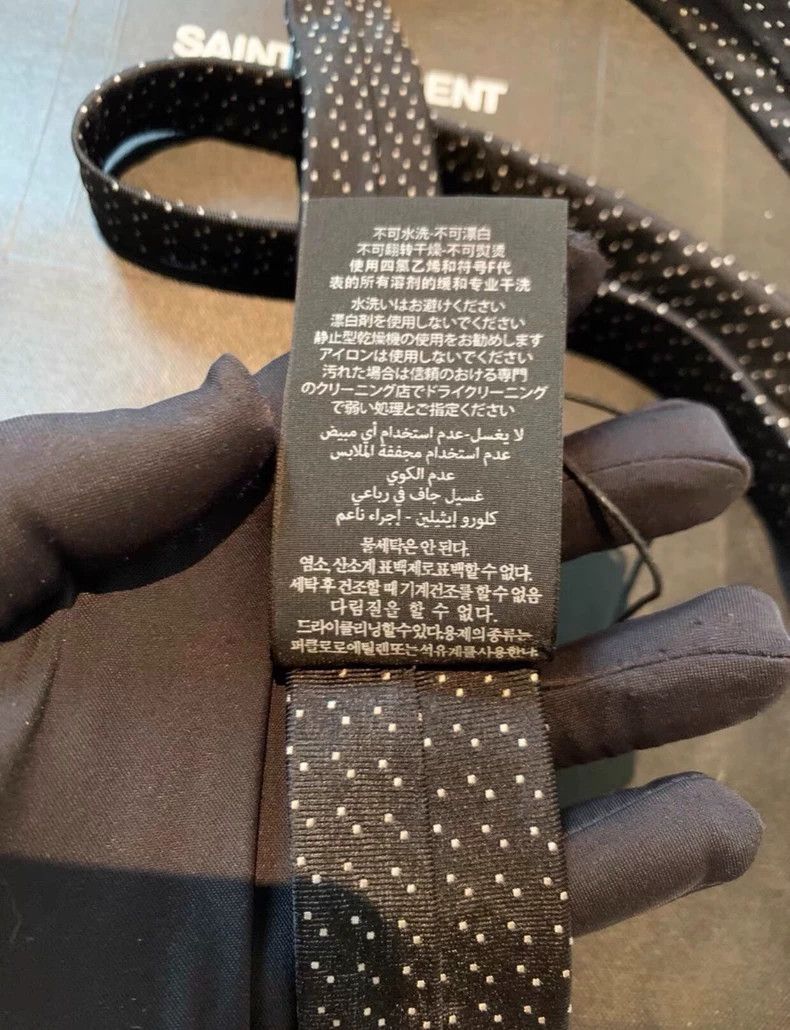 Yves Saint Laurent Saint Laruent Little polka-dot tie 2502-Nextarrow Size ONE SIZE - 6 Thumbnail
