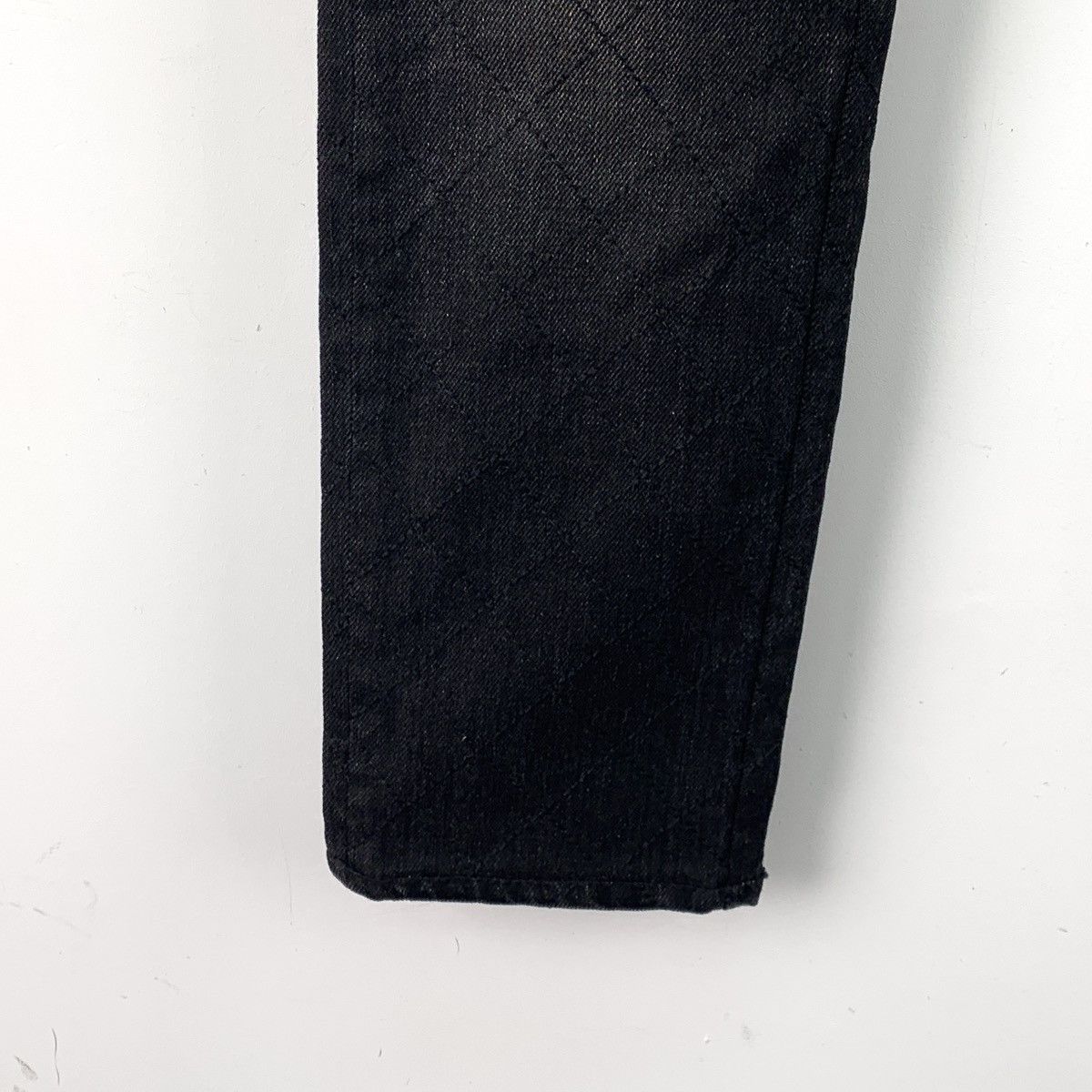 Chanel Chanel Black Cotton Casual Denim Pants K26WX Size 24" / US 00 / IT 34 - 4 Thumbnail