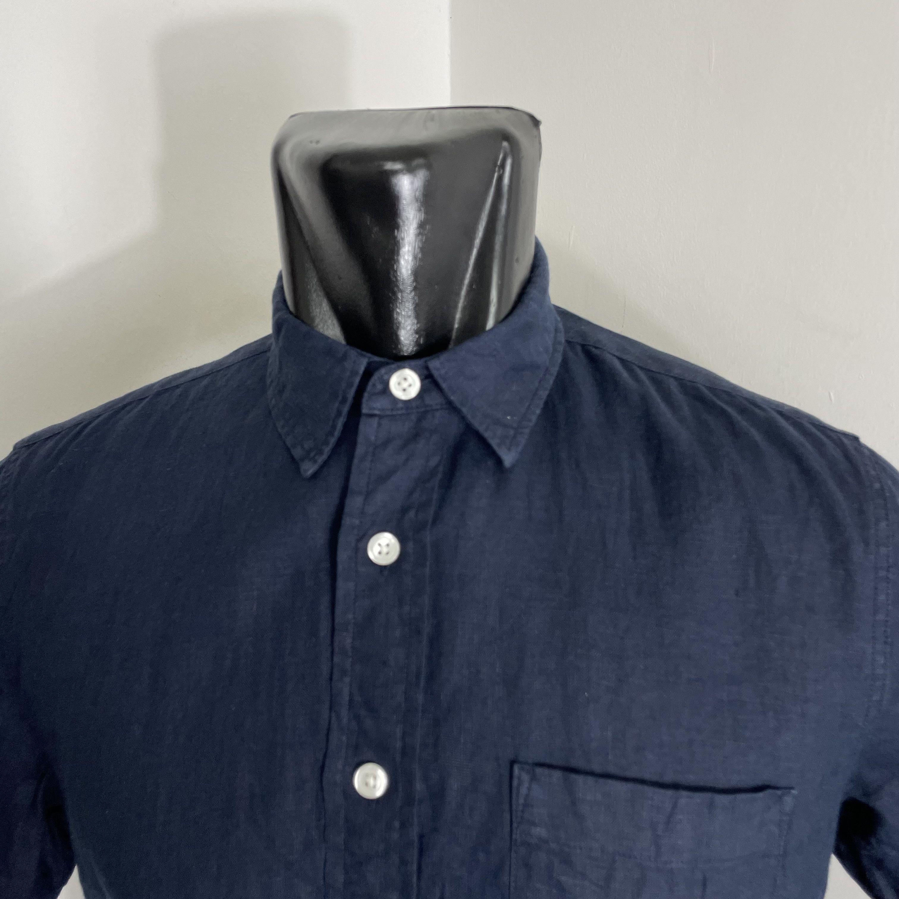 Japanese Brand × Muji ⭐️SALE⭐️[M] MUJI 100% LINEN COTTON SHIRT Size US M / EU 48-50 / 2 - 2 Thumbnail