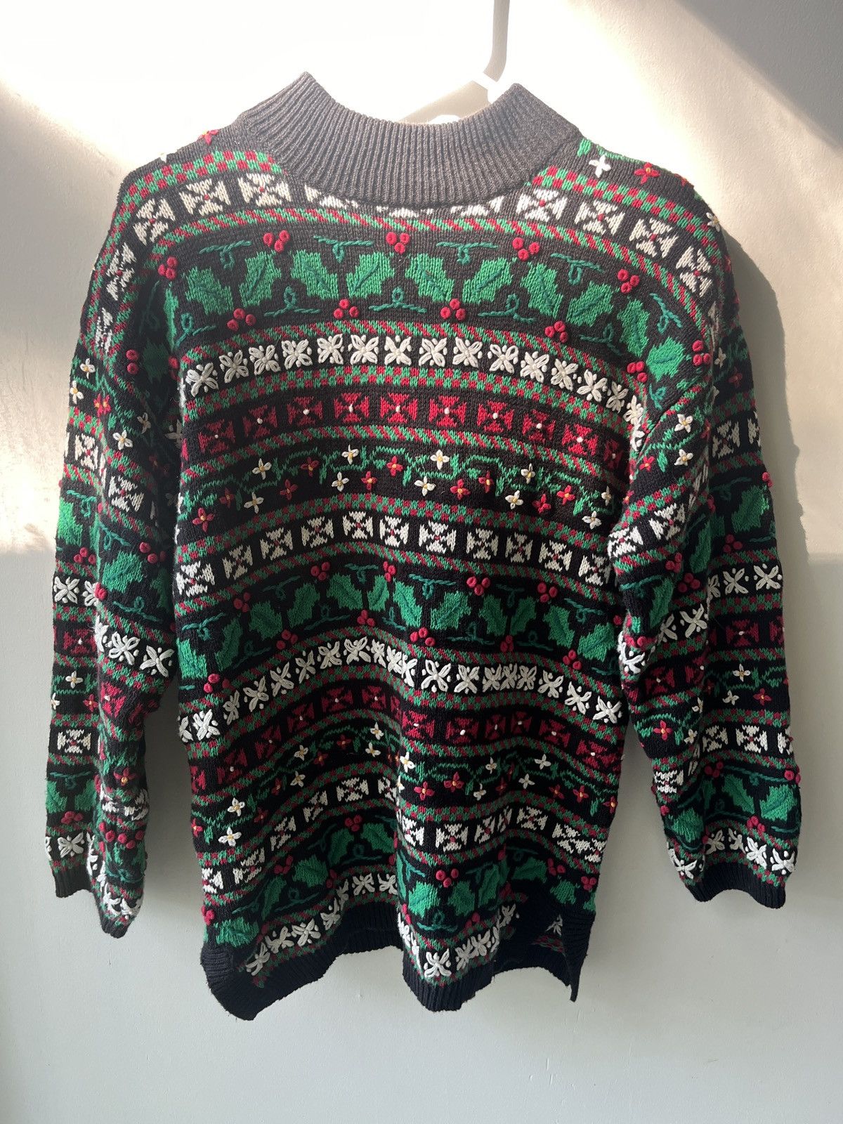 Talbots Vintage Holiday Sweater Size S / US 4 / IT 40 - 1 Thumbnail