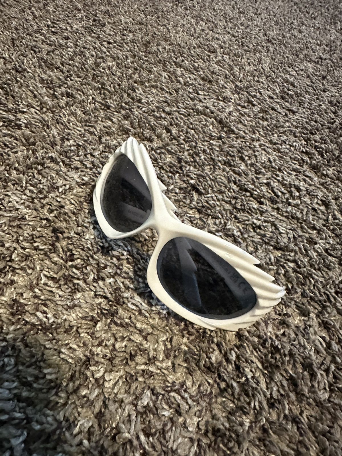 Boohoo Boohoo man Stylish White Sunglasses Unisex Size ONE SIZE - 1 Thumbnail