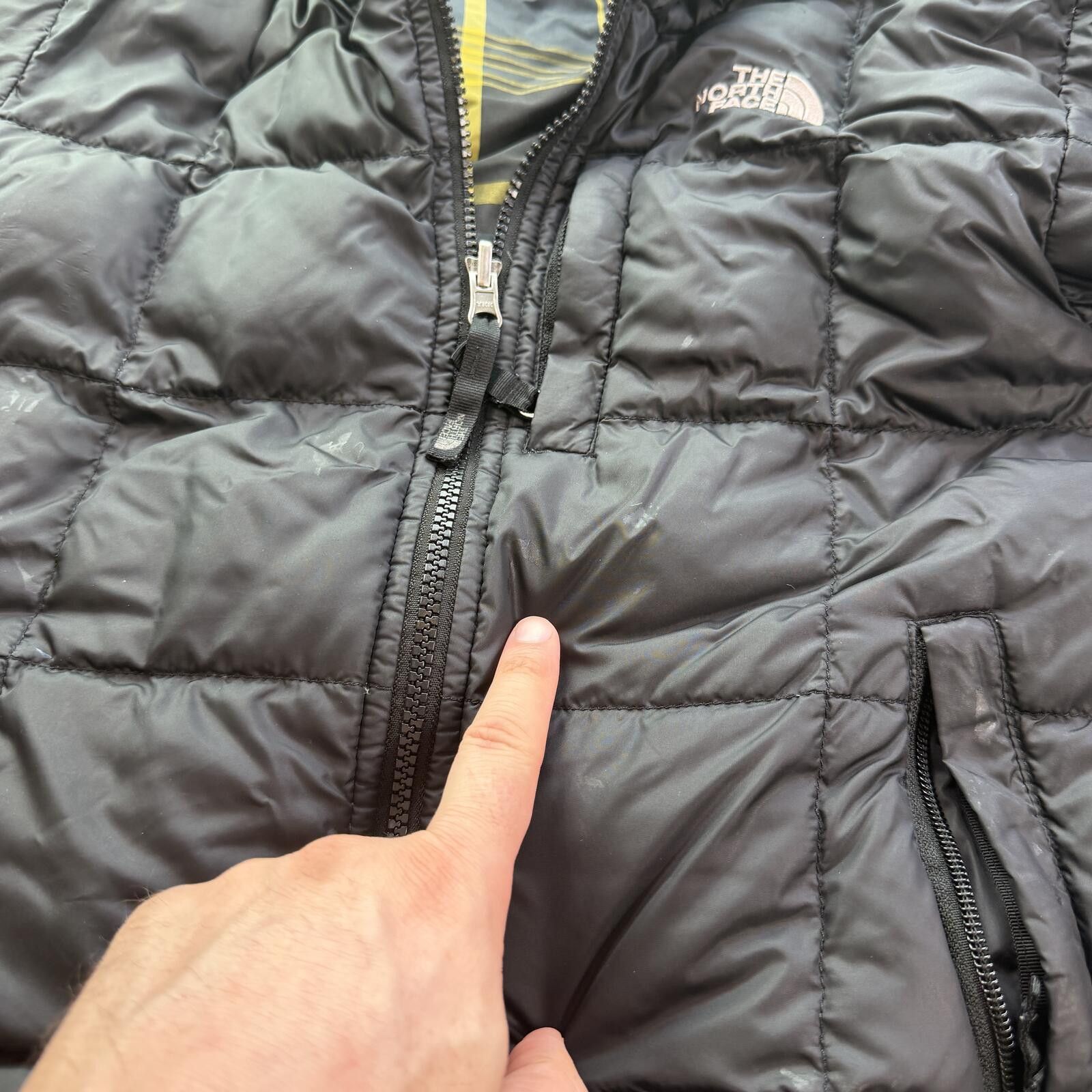 The North Face The North Face Boys M 10/12 Reversible Hooded Puffer Jacket Size US XXS / EU 40 - 11 Thumbnail
