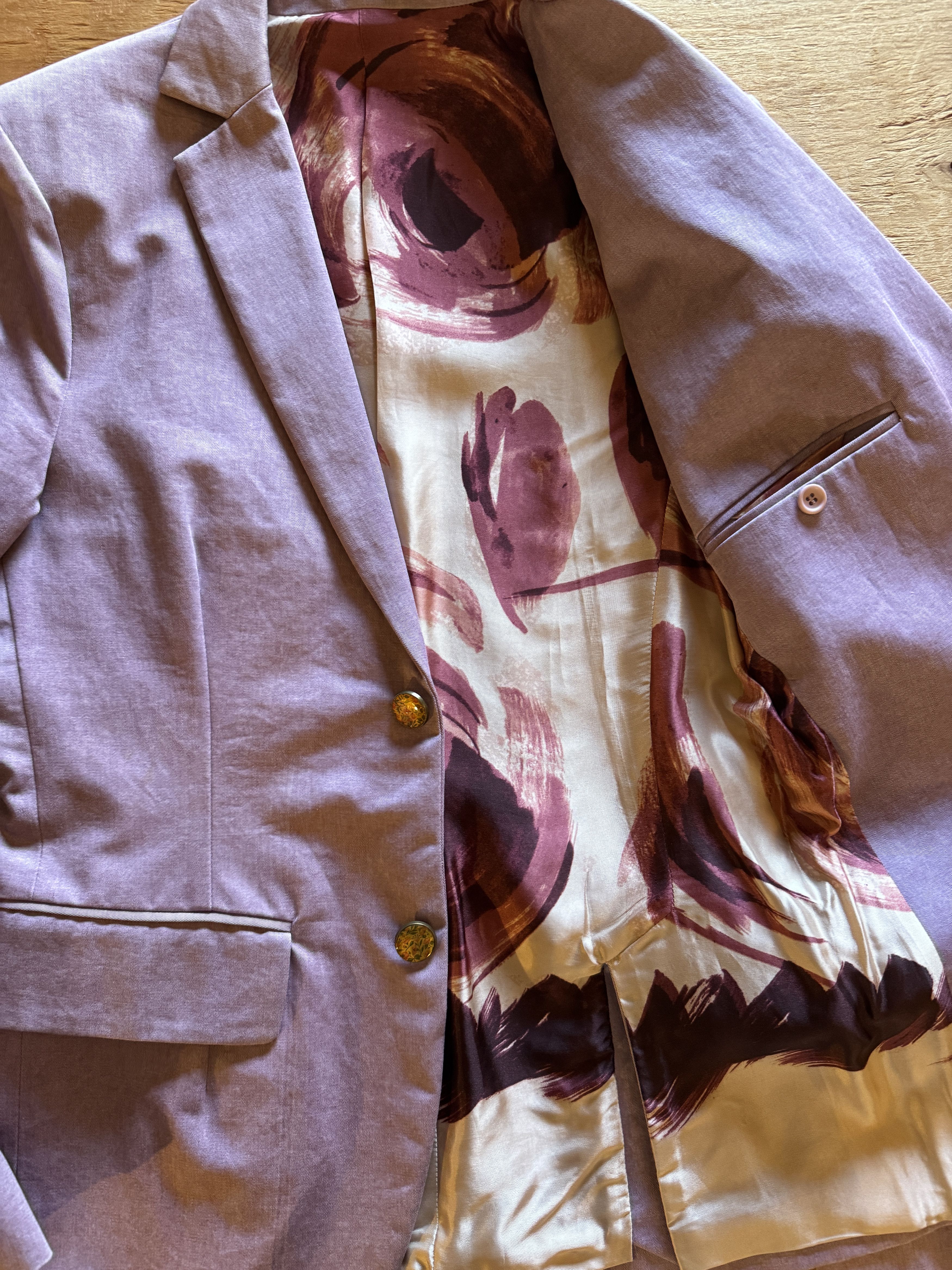 Other Made to order lilac blazer Size 38R - 4 Thumbnail