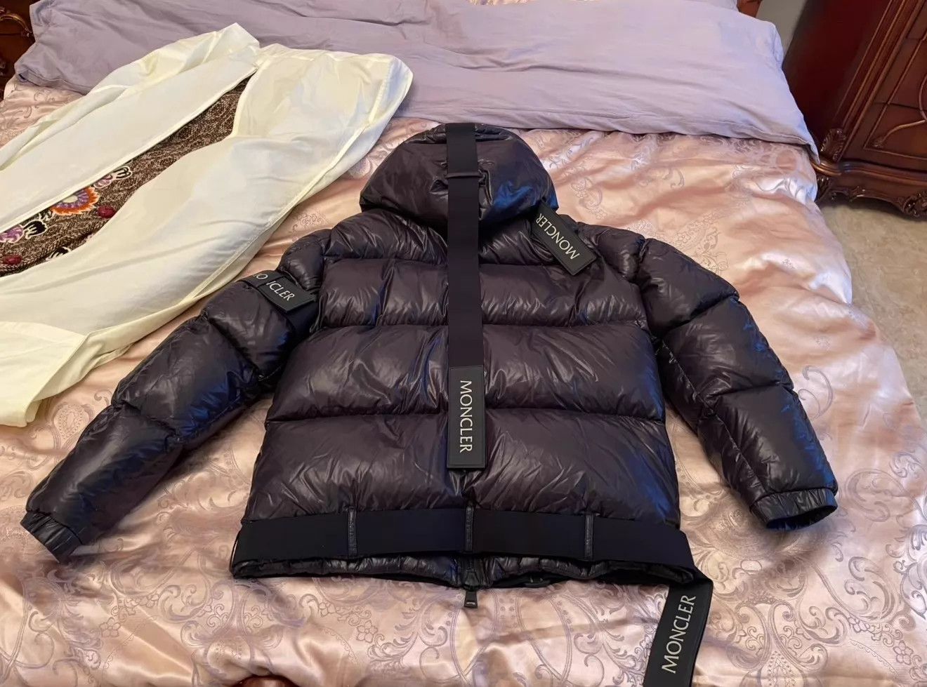 Moncler MONCLER Limited Puffer Jacket Size 4 Deep Blue New Unworn Size US XL / EU 56 / 4 - 4 Thumbnail