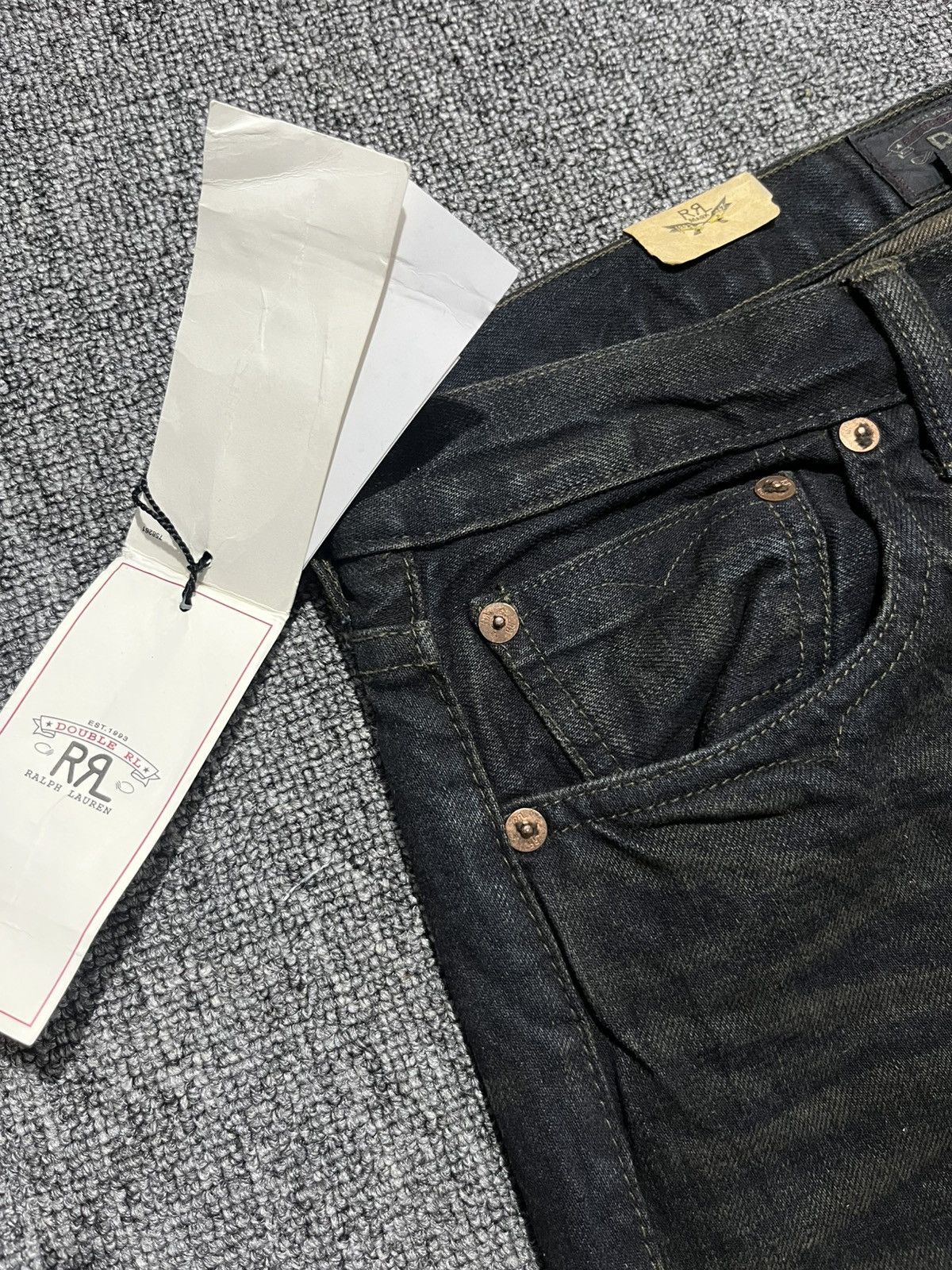 RRL Ralph Lauren Double RRL Denim Straight Selvedge Tombstone Size US 32 / EU 48 - 17 Thumbnail