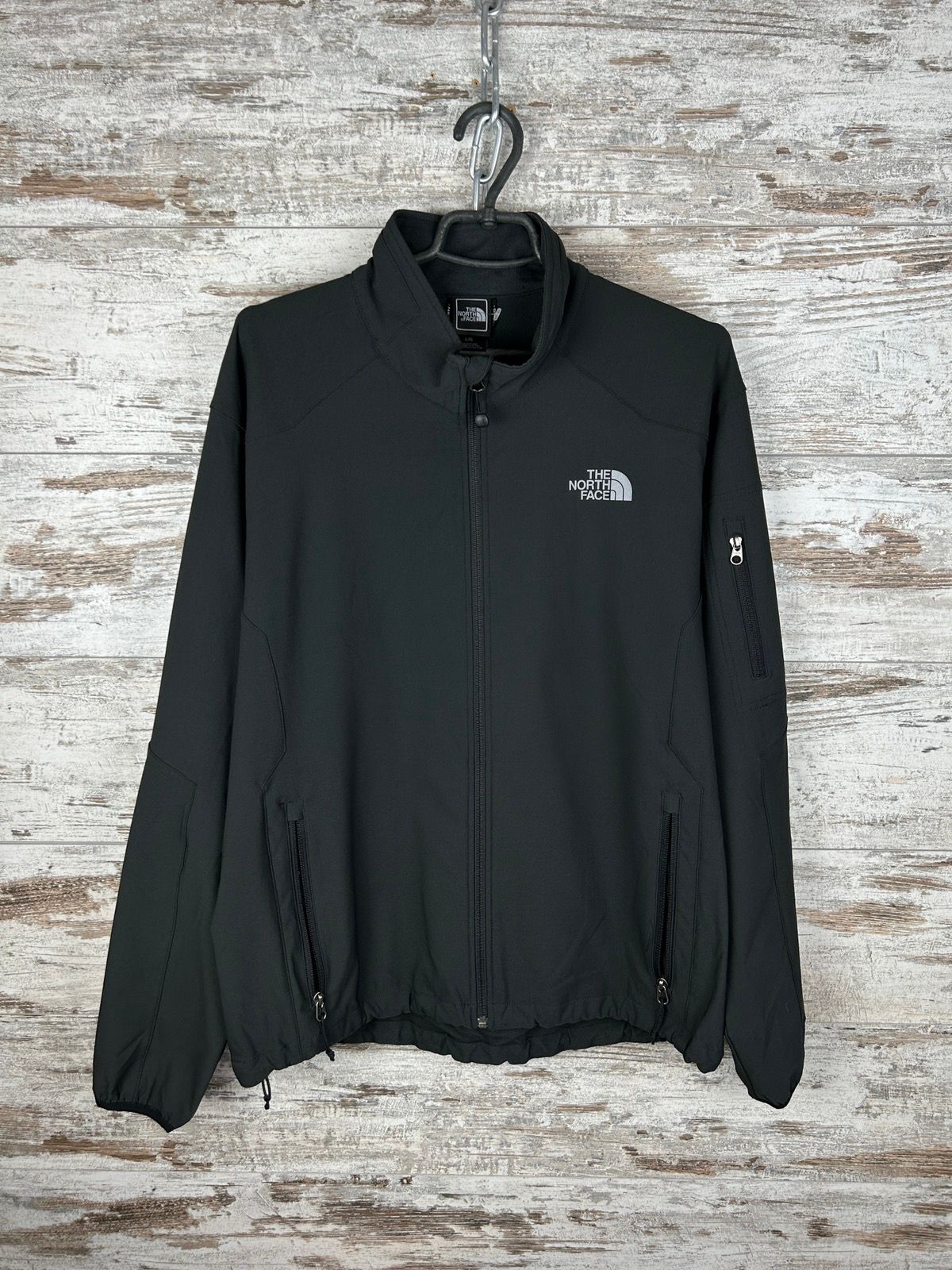 Pre-owned The North Face X Vintage Mens Vintage The North Face Apex Light Jacket Windbreaker In Black