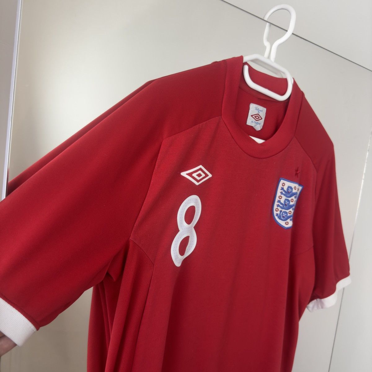 Umbro Umbro Lampard England Soccer Vintage Jersey T-shirts Size US M / EU 48-50 / 2 - 6 Thumbnail