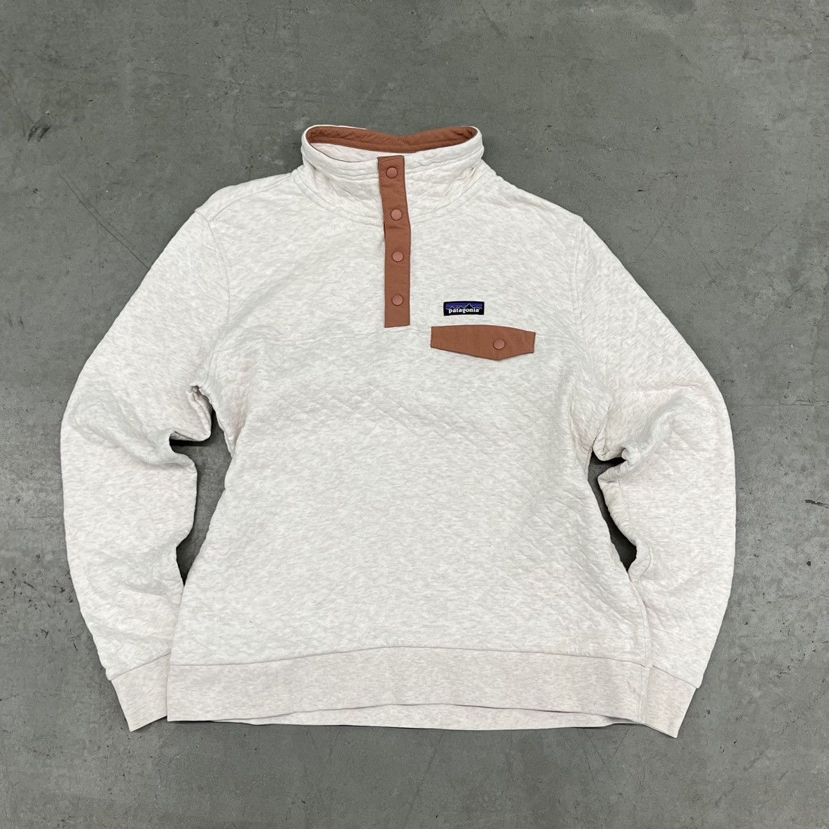 Patagonia Women’s Patagonia Organic Cotton Snap-T Pull Over Sweatshirt Size L / US 10 / IT 46 - 2 Thumbnail