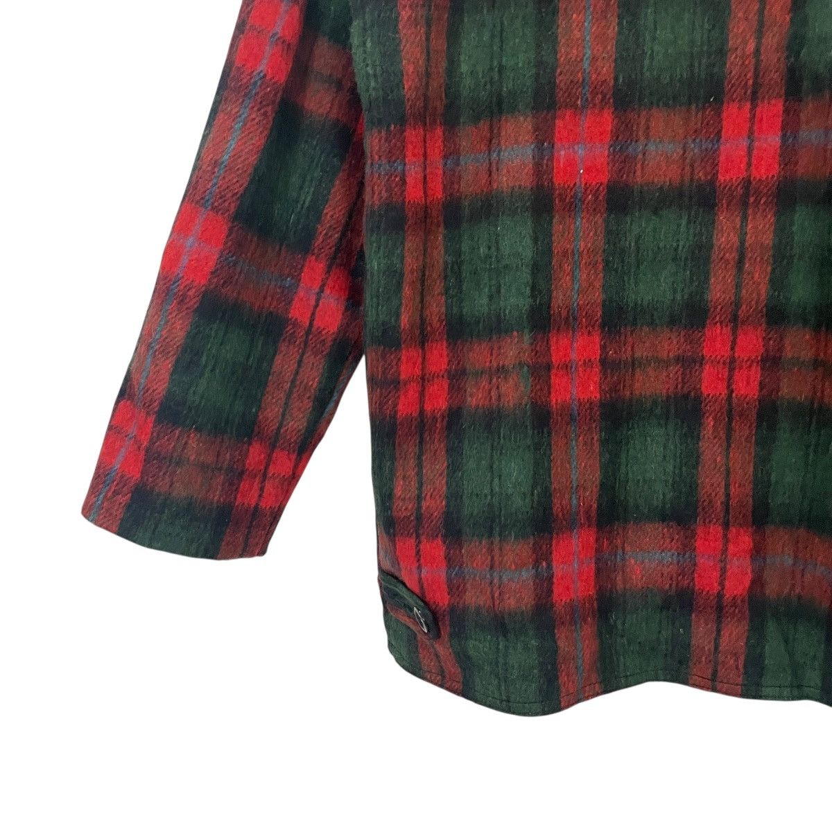 Japanese Brand Vintage Halt Wool Chekered Jacket Size US M / EU 48-50 / 2 - 9 Thumbnail